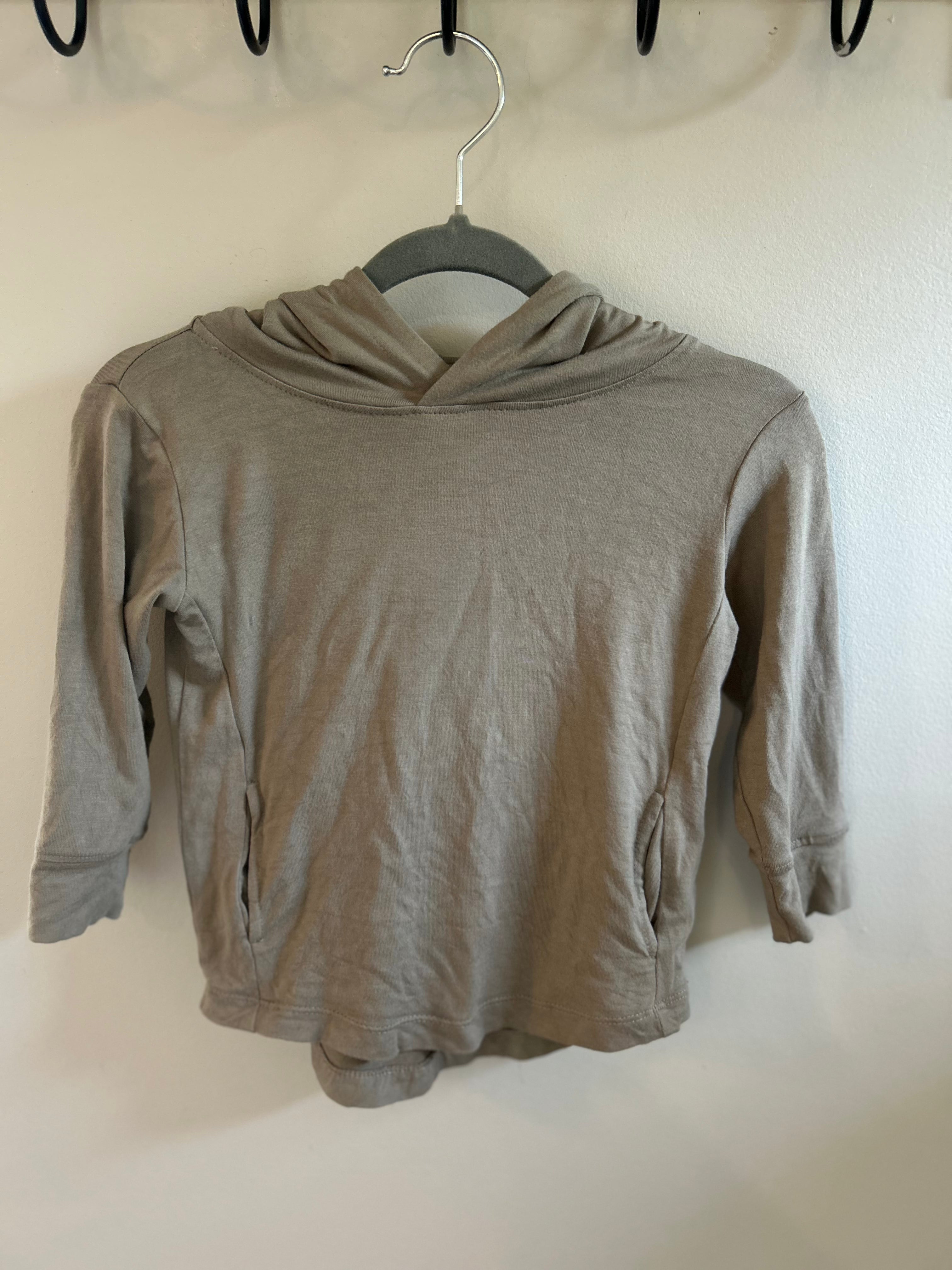 Kate and Quinn- Long Sleeve Skinny Essential Hoodie