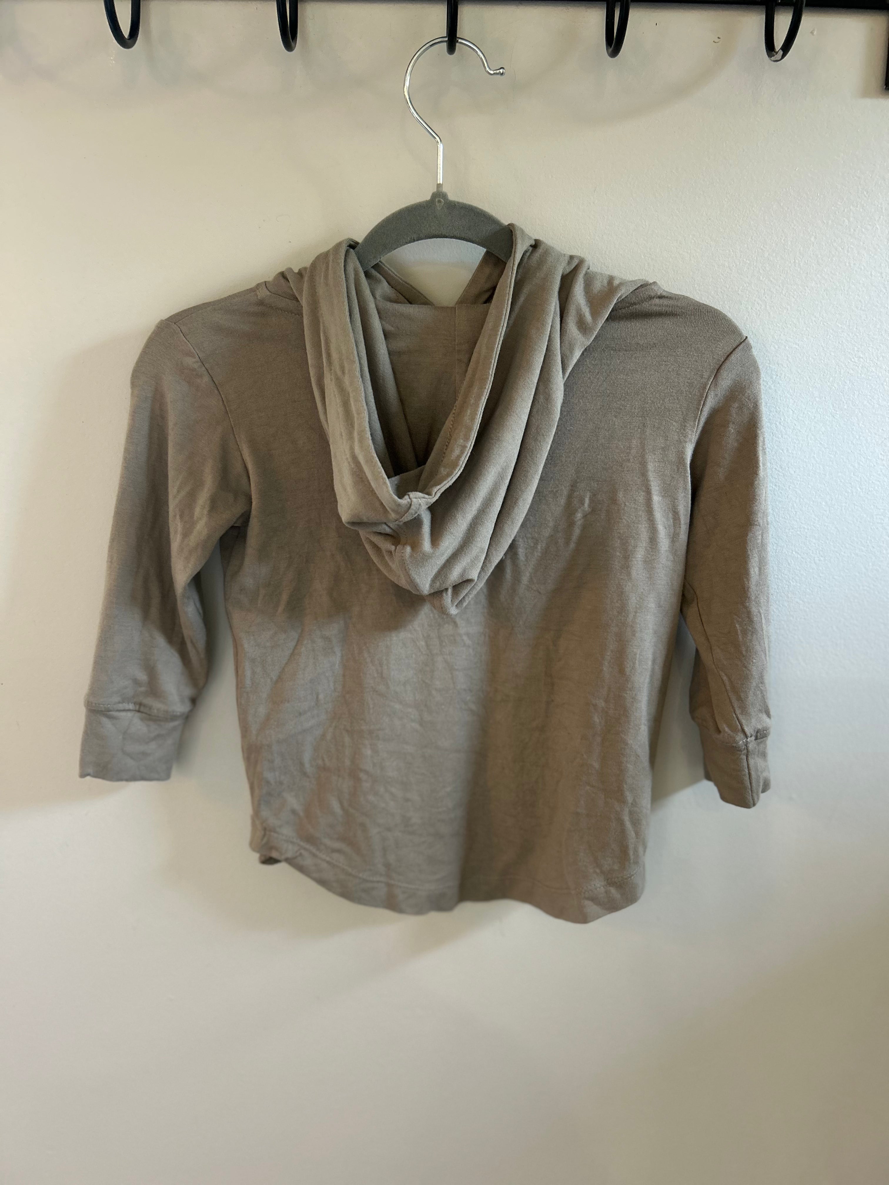 Kate and Quinn- Long Sleeve Skinny Essential Hoodie