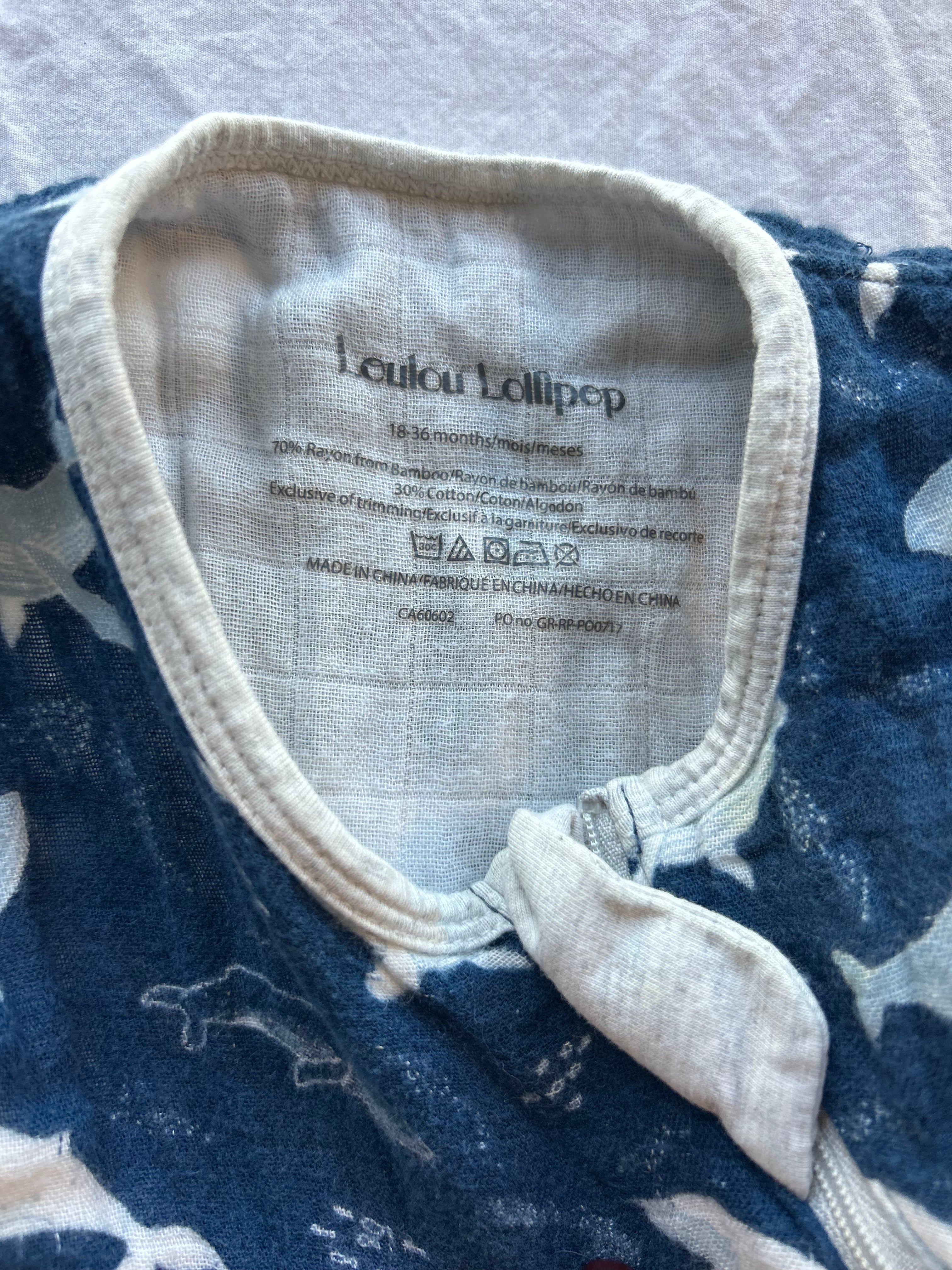 Muslin Lightweight Sleep Sack 0.5 TOG/ 18-36 months