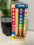 Melissa & Doug Stack and Count Wooden Parking Garage