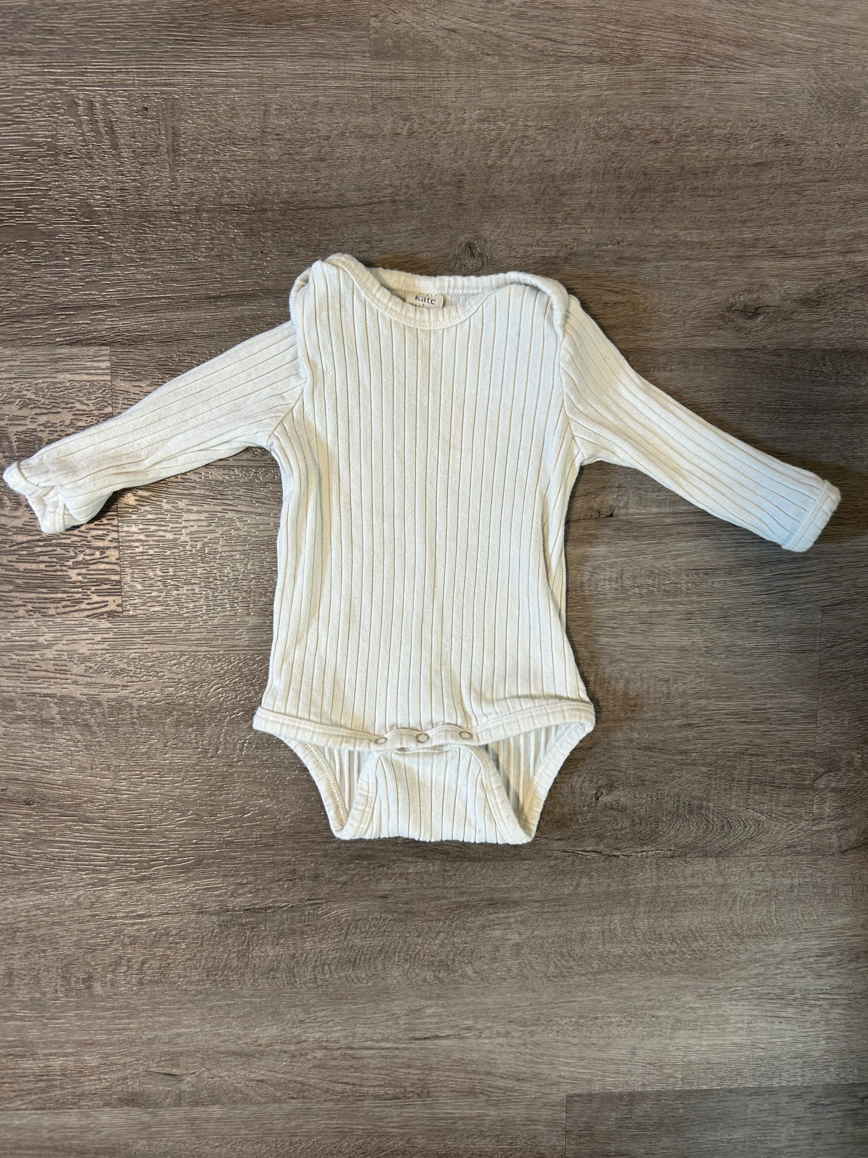 Kate Quinn Long Sleeve Body Suit- Size 0-3 Months