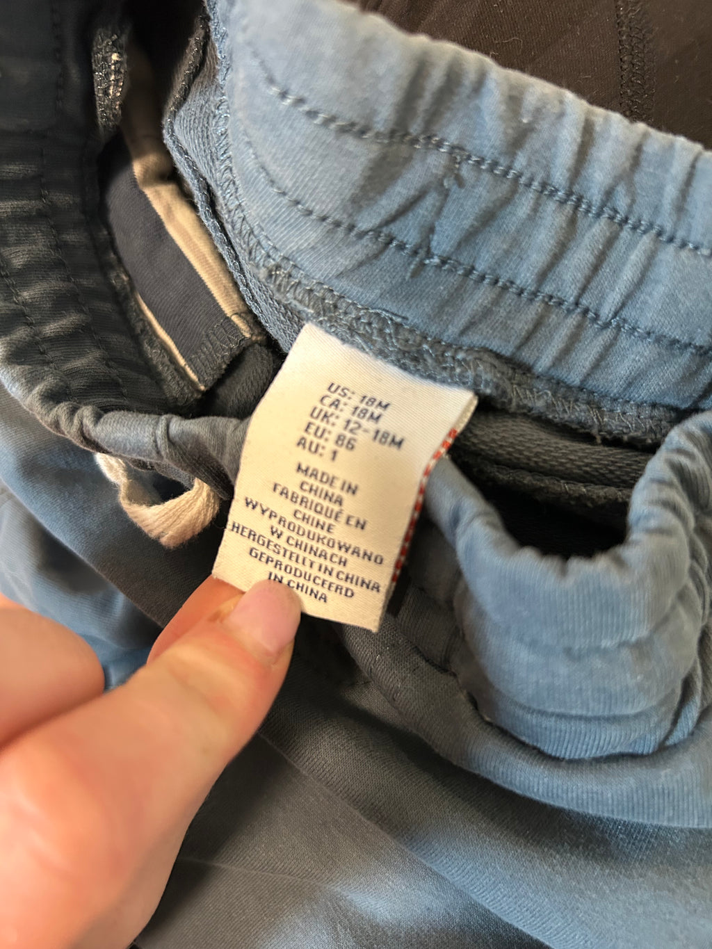 Blue Shorts- Size 18 Months