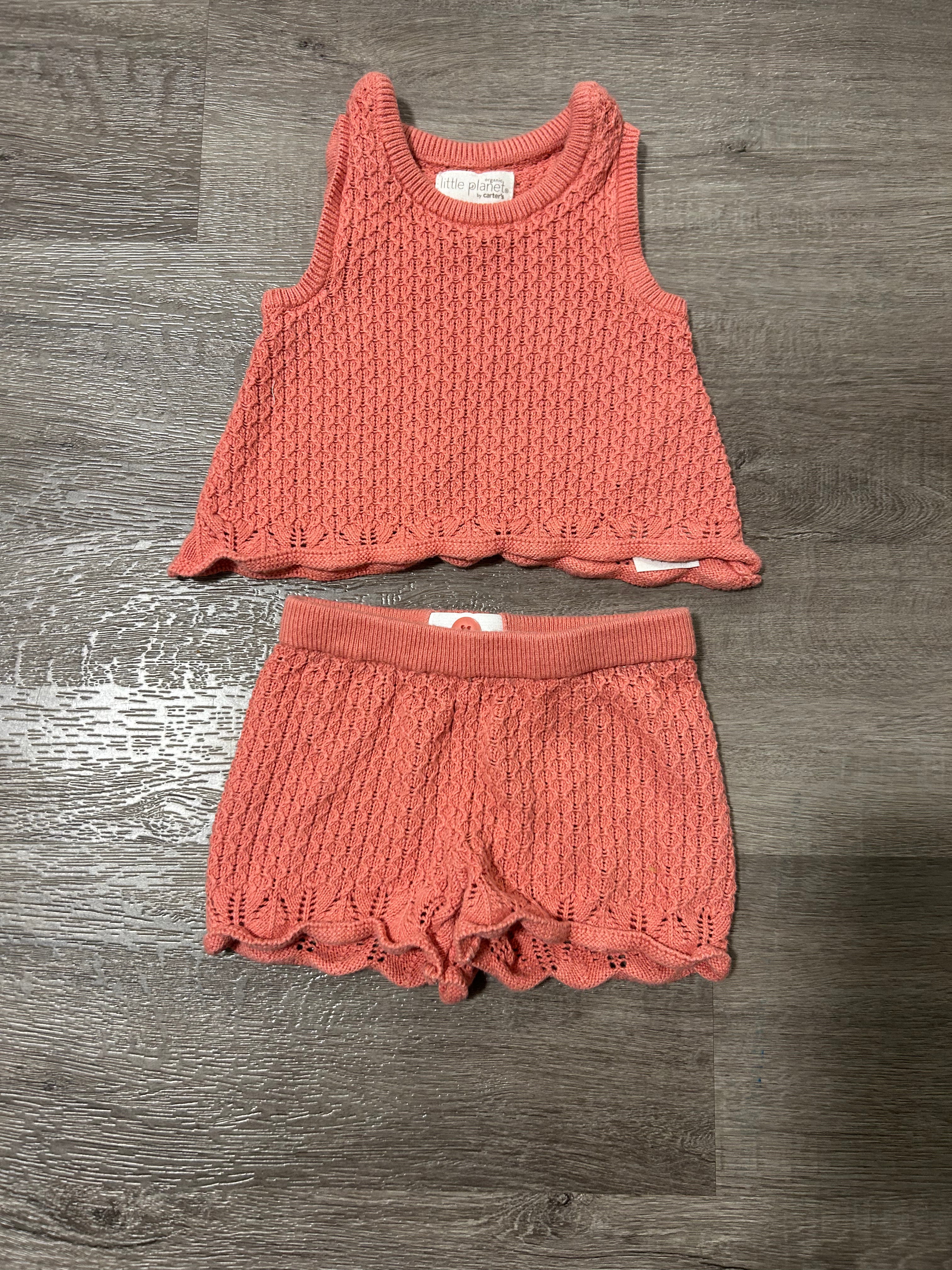 Little Planet Two Piece Set- Size 6 Months