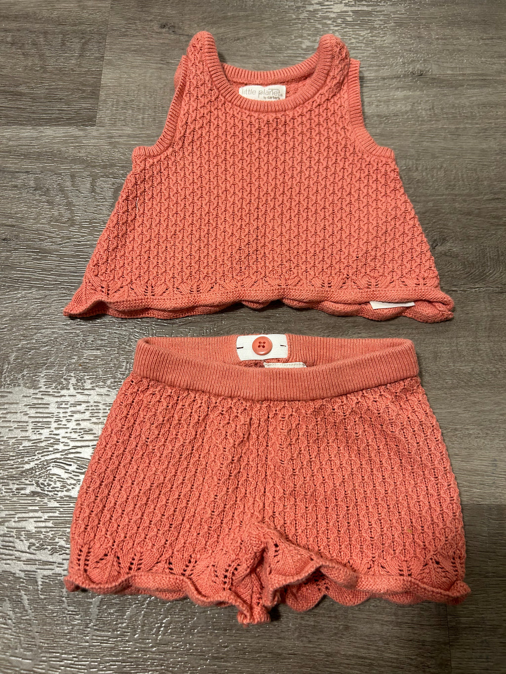 Little Planet Two Piece Set- Size 6 Months