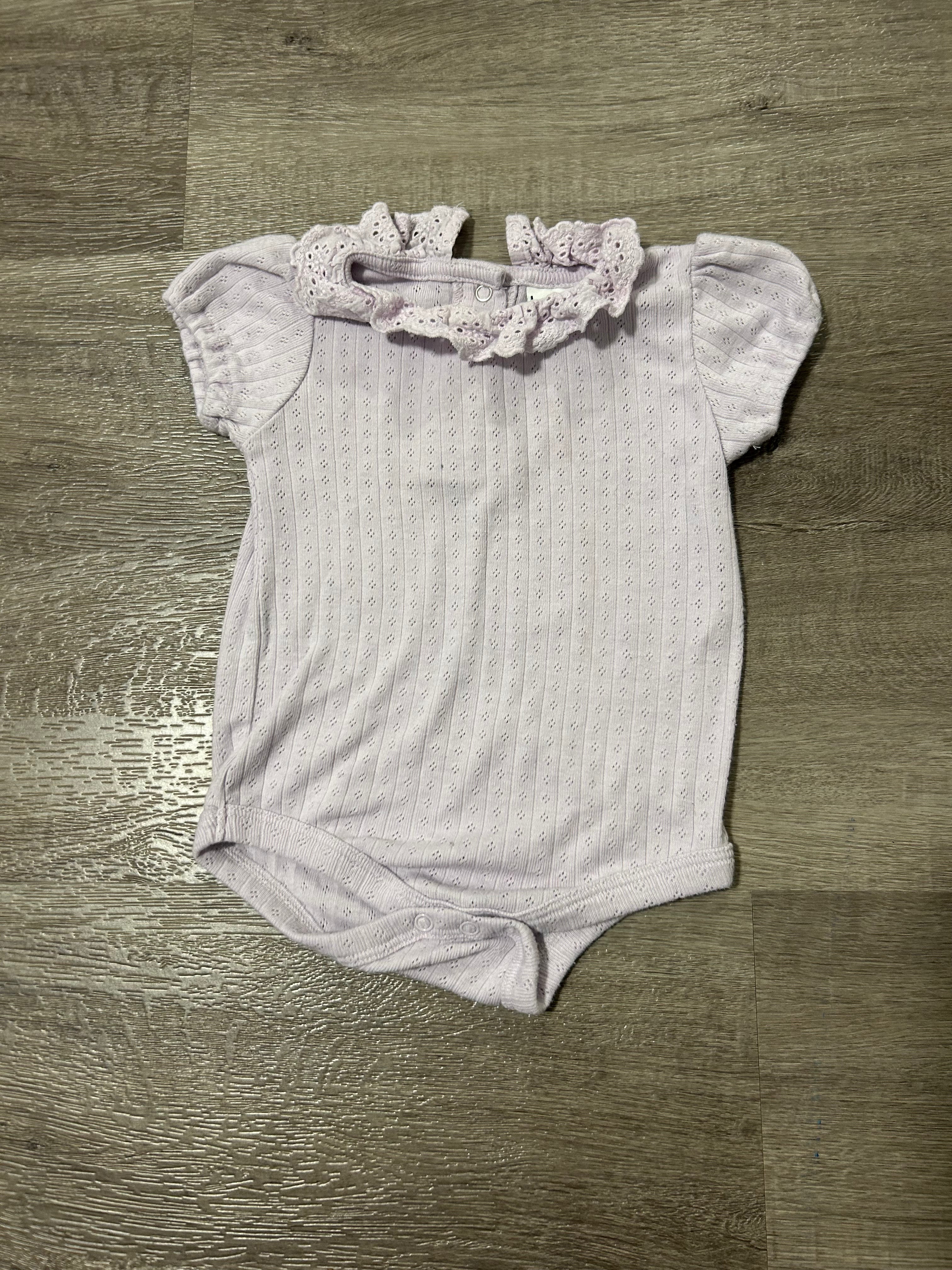 Nicole Miller Lilac Bodysuit- Size 6-9 Months