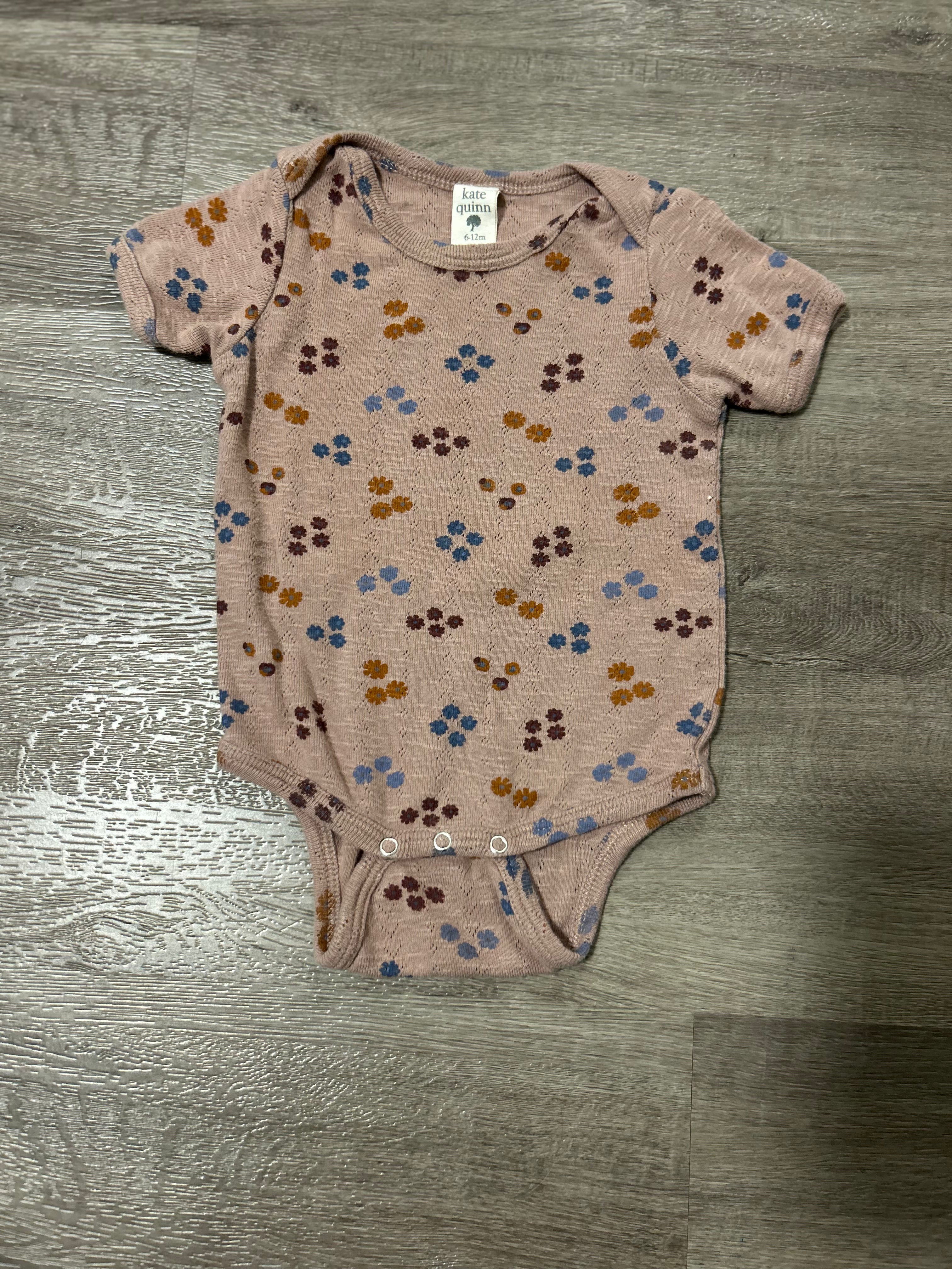 Kate Quinn Short Sleeve Bodysuit- Size 6-12 Months