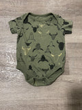 Afton Street Short Sleeve Bodysuit- Size 3-6 Months