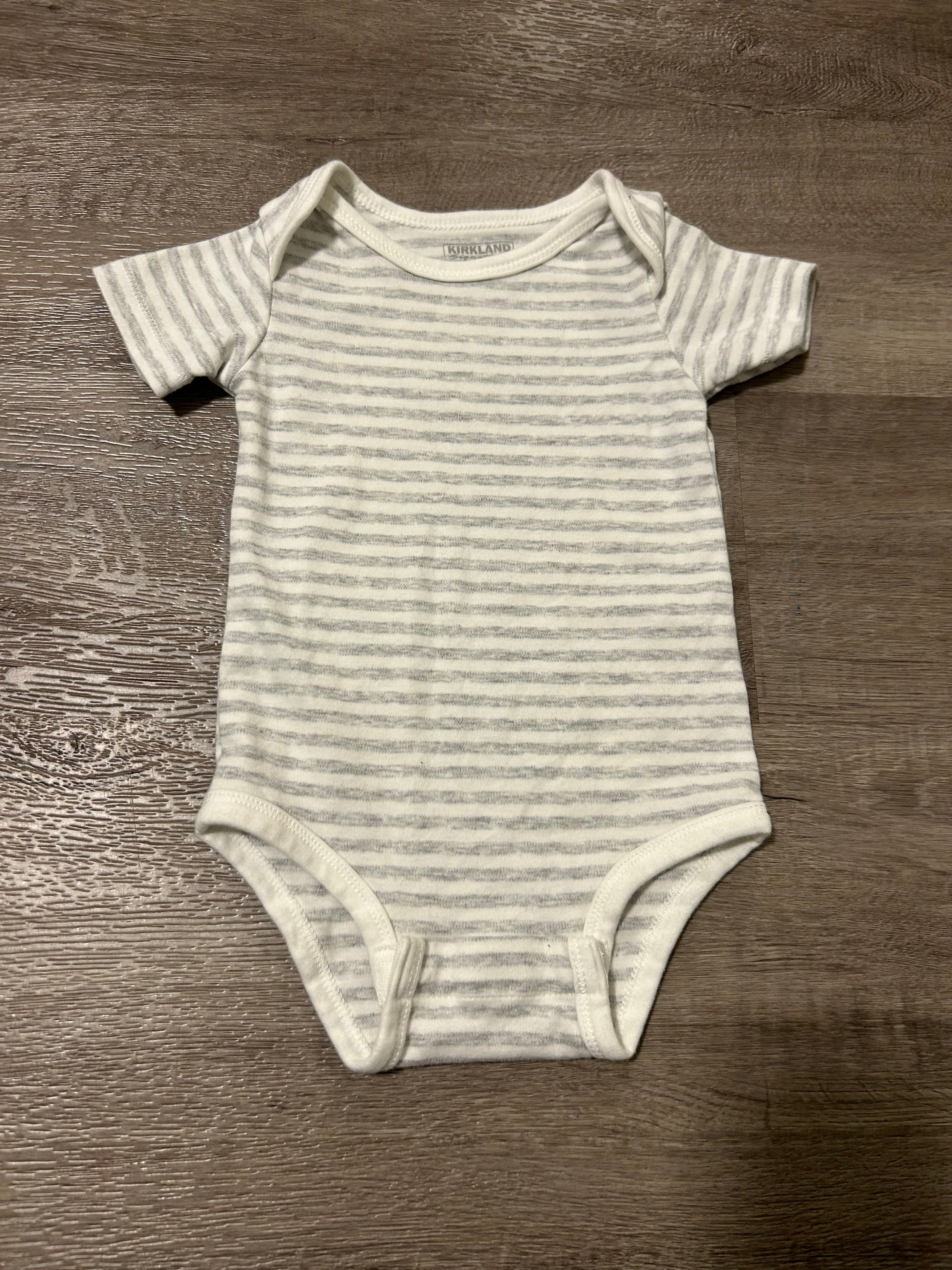 Kirkland Short Sleeve Bodysuit- Size 6-9 Months