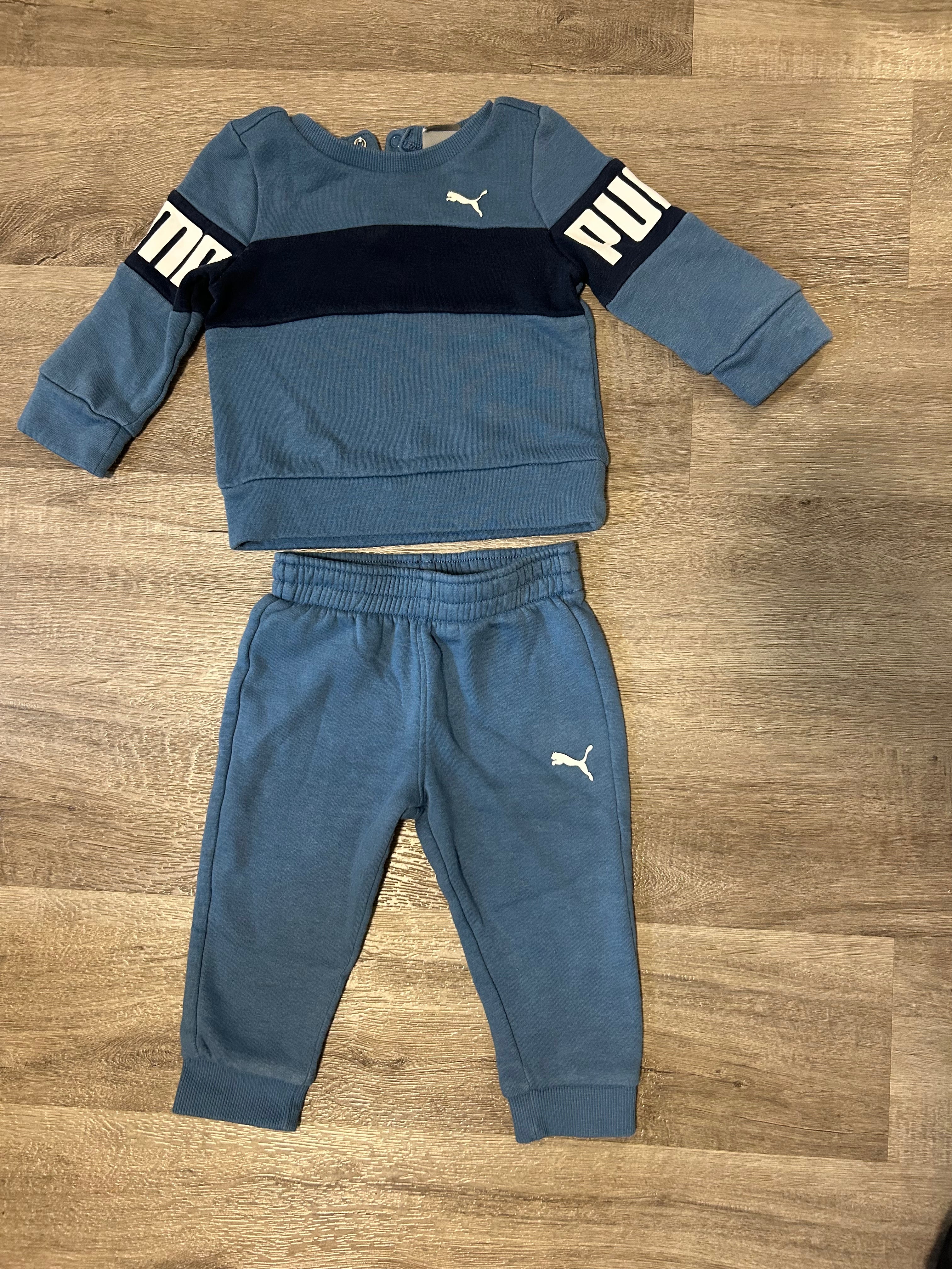 Puma Sweater and Pant Set- Size 12 Months