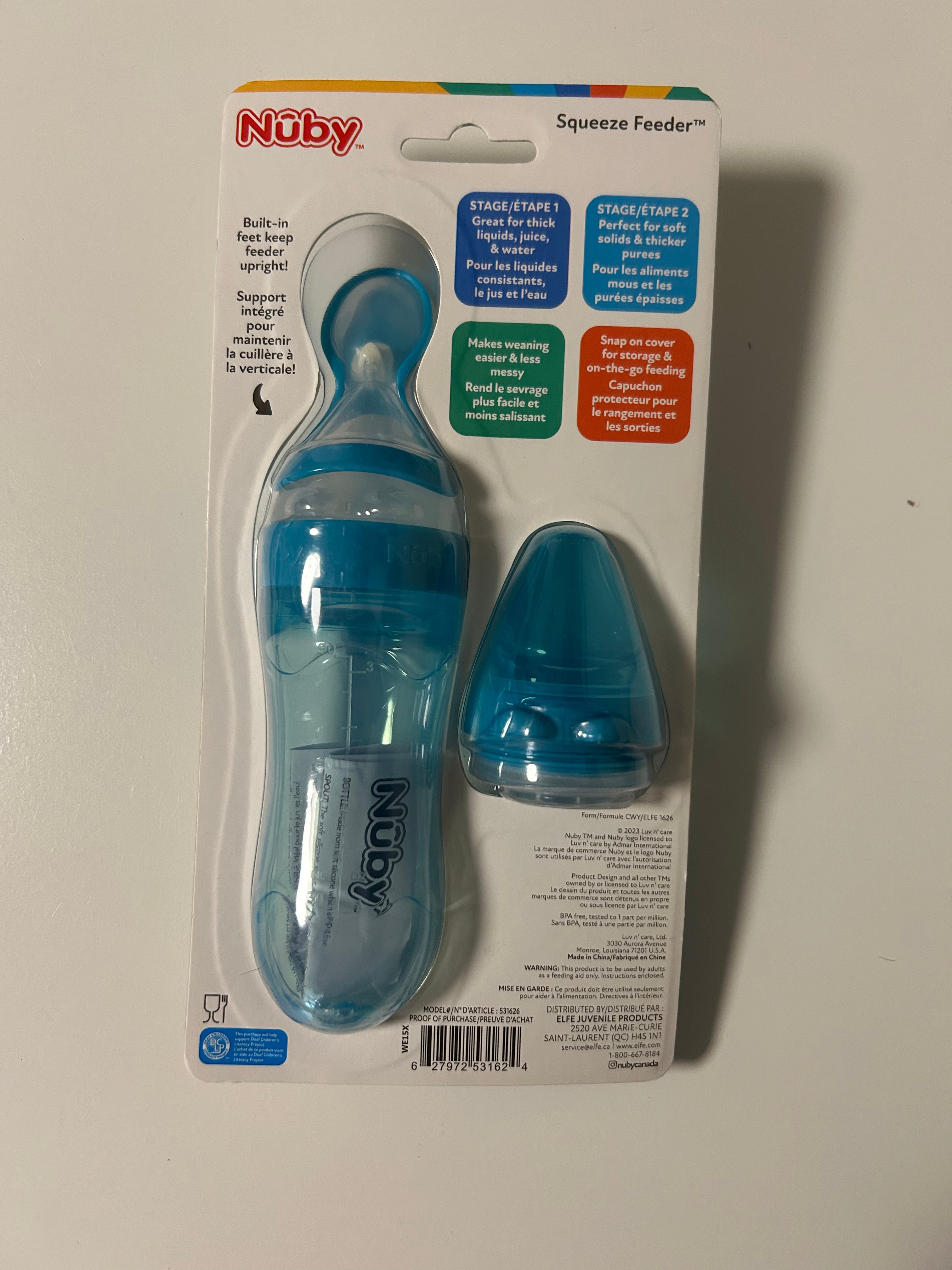 Nubby 2 Stage Squeeze Feeder- 4 Months +