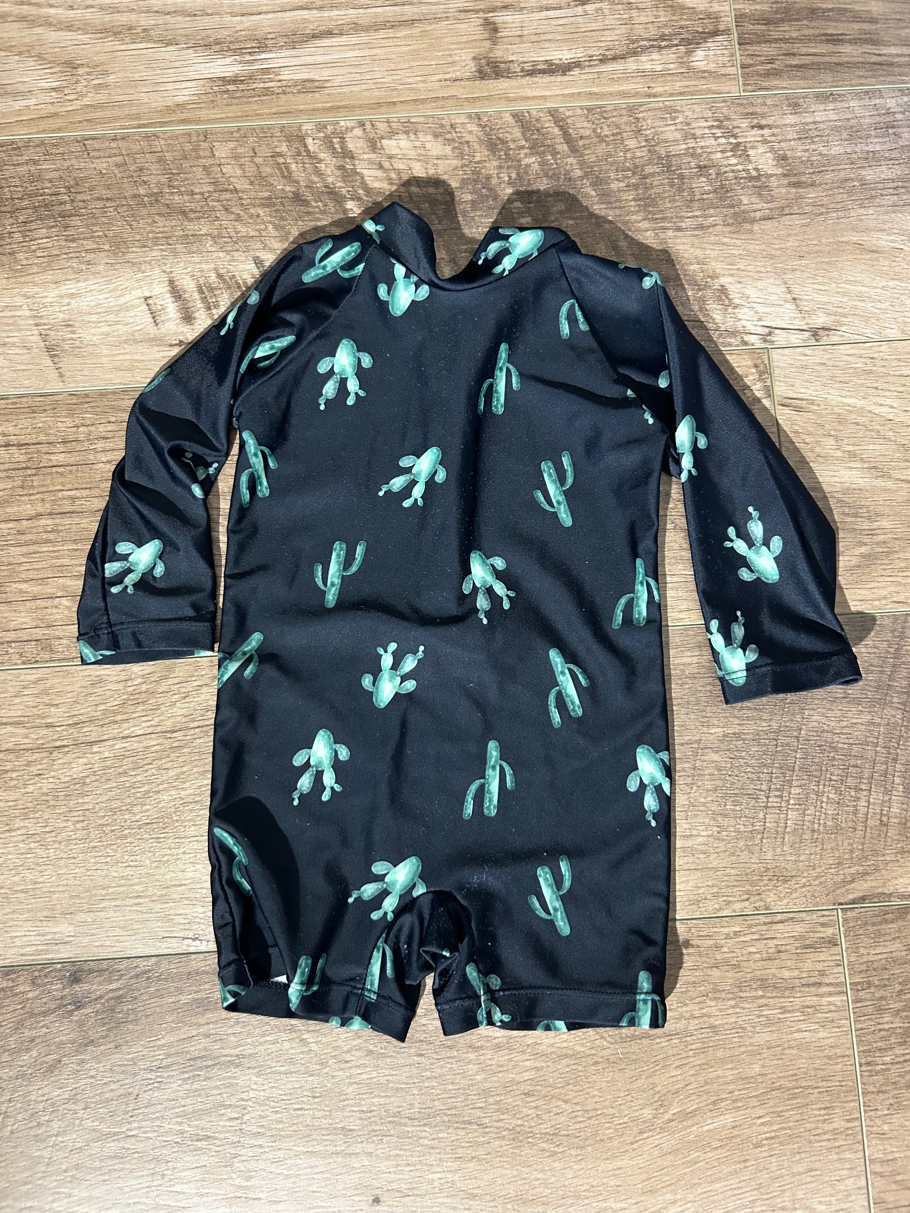 Current Tyed Clothing Long Sleeve Swim Suit with Shorts- Size 6 Months