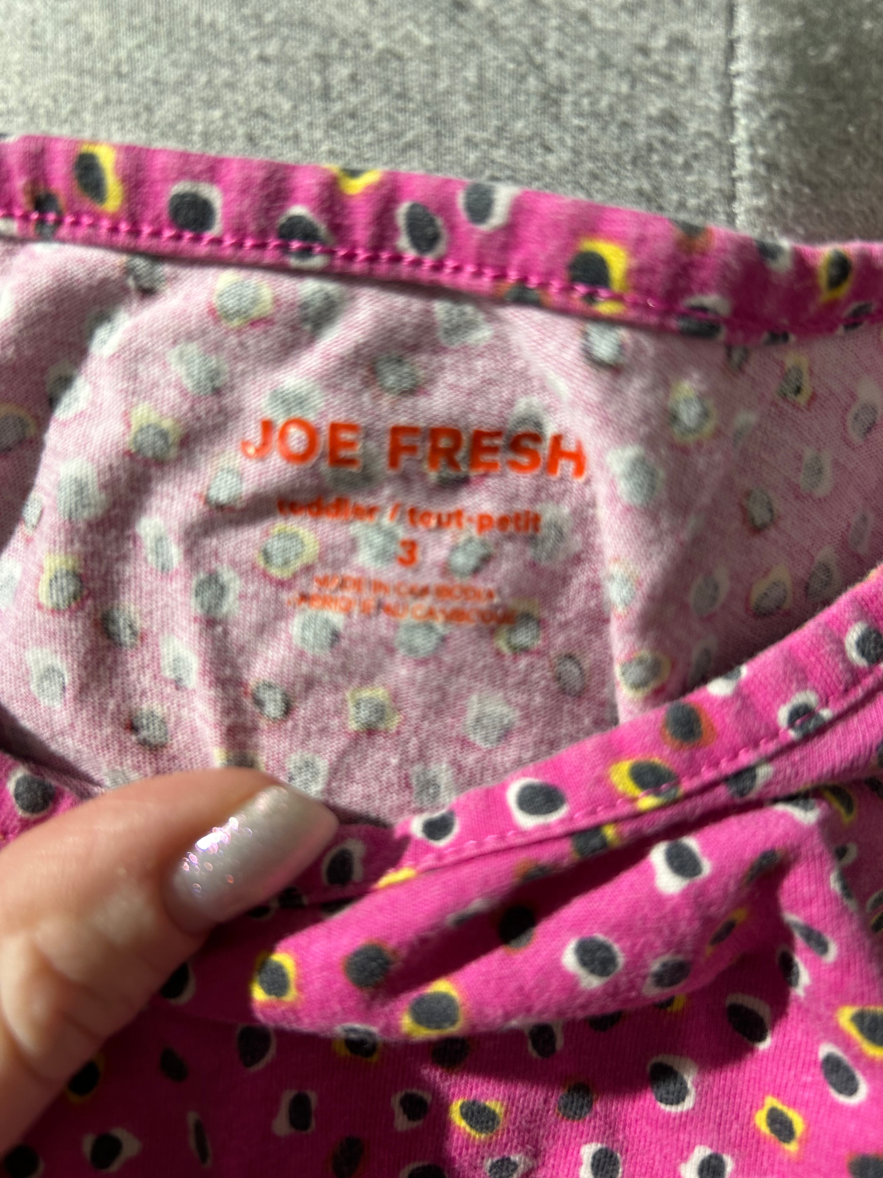 Joe Fresh Long T-shirt- Size 3