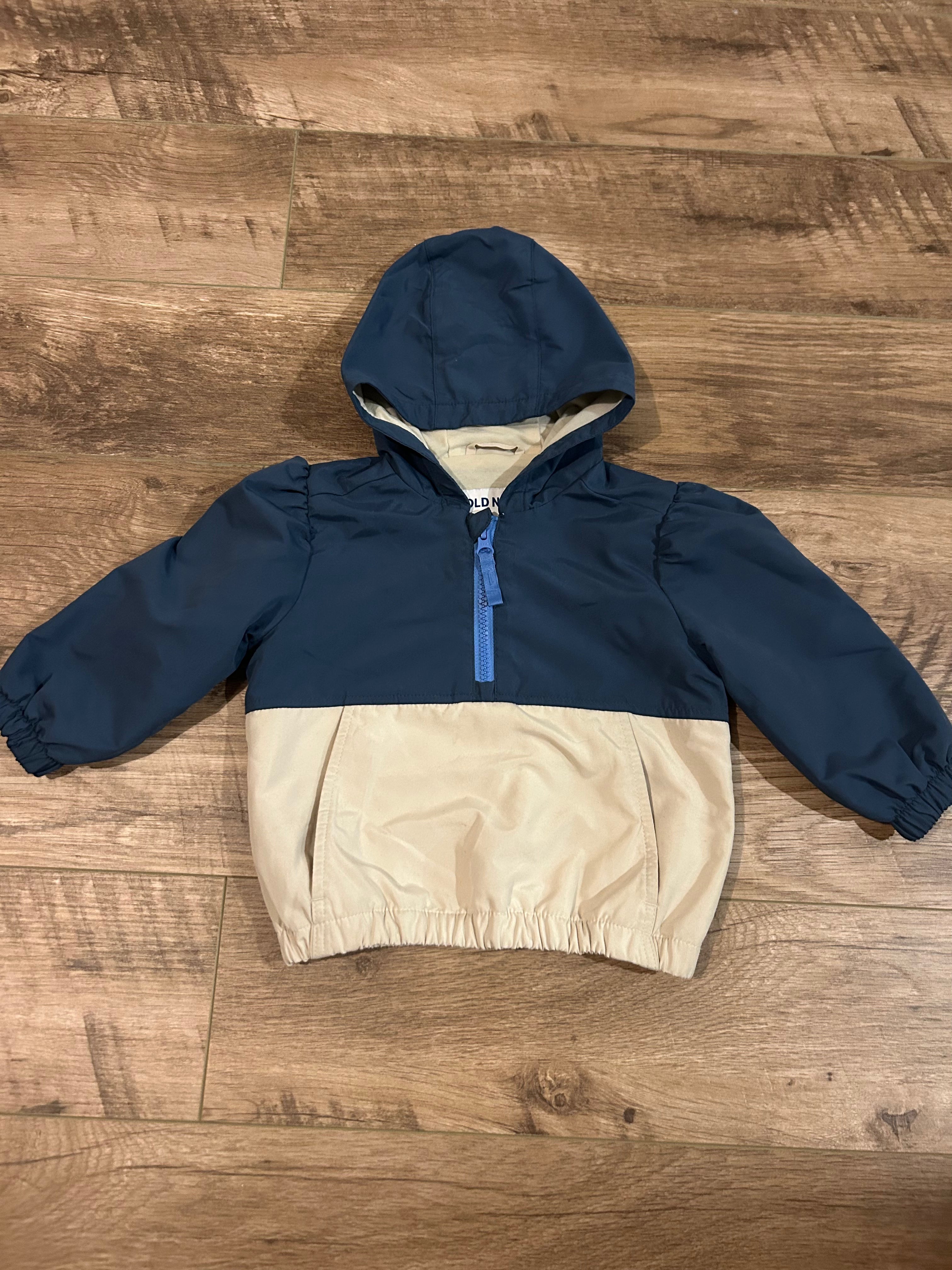 Old Navy Pull Over Wind Breaker- Size 18-24 Months