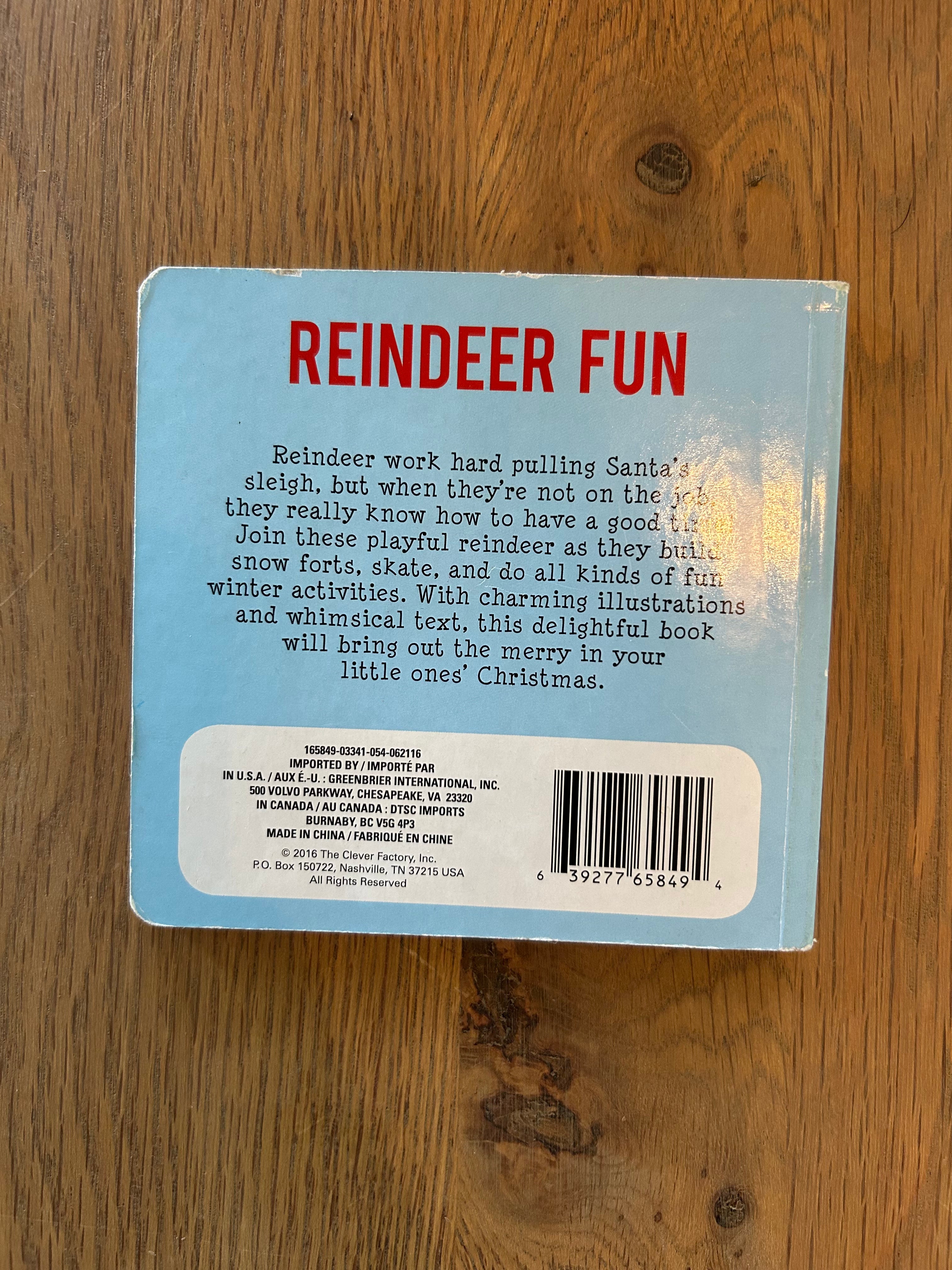 Reindeer Fun Board Book
