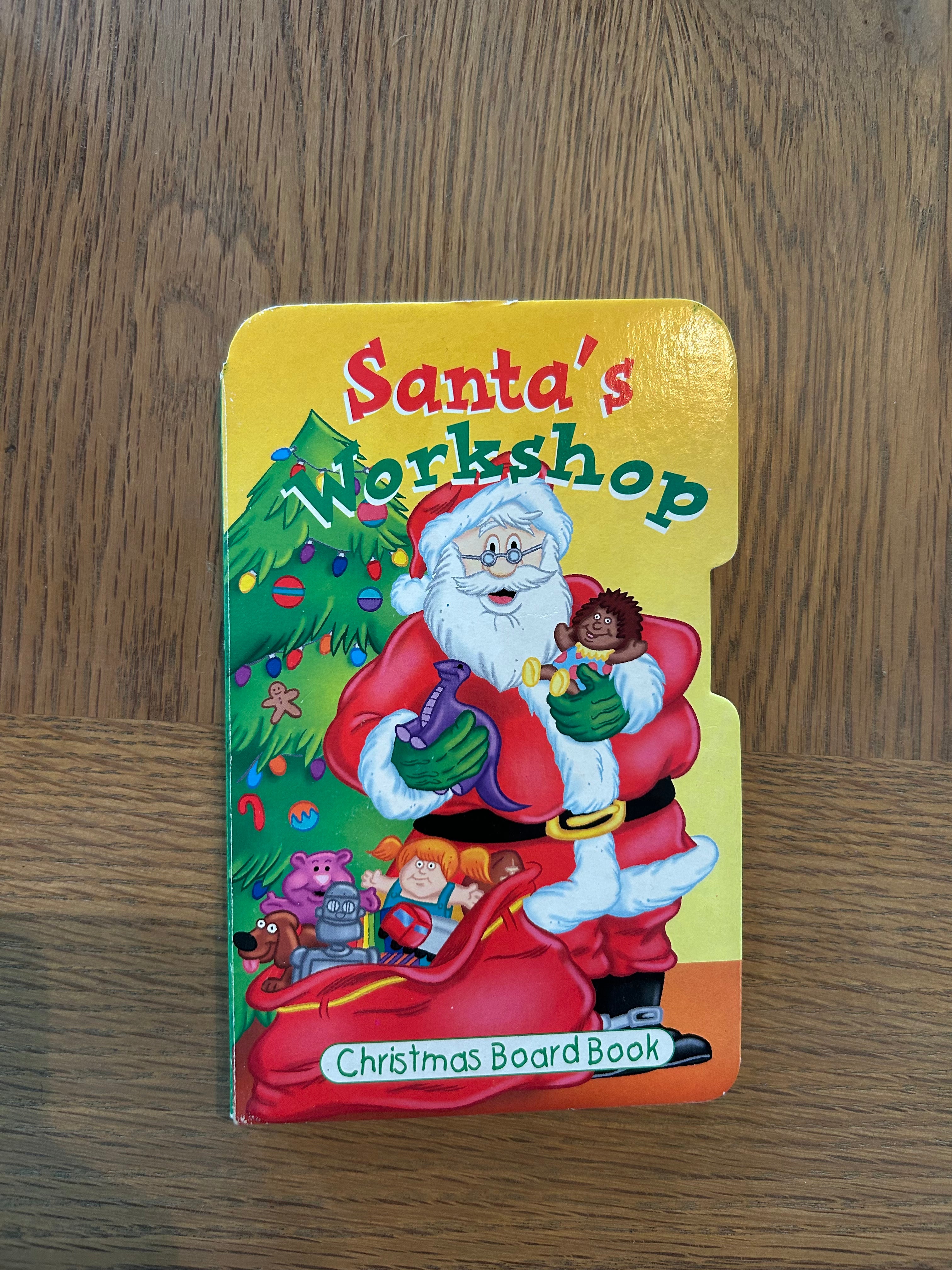 Santa's Workshop Christmas Board Book