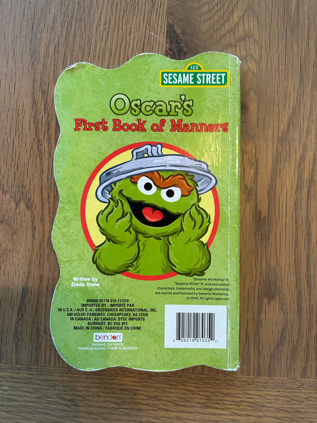 Sesame Street Oscar's First Book of Manners