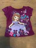 Disney Sofia The First T-Shirt- Size 2T
