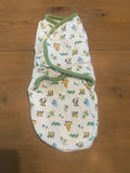 Summer Velcro Swaddle- Size 0-3 Months (7-14lbs)