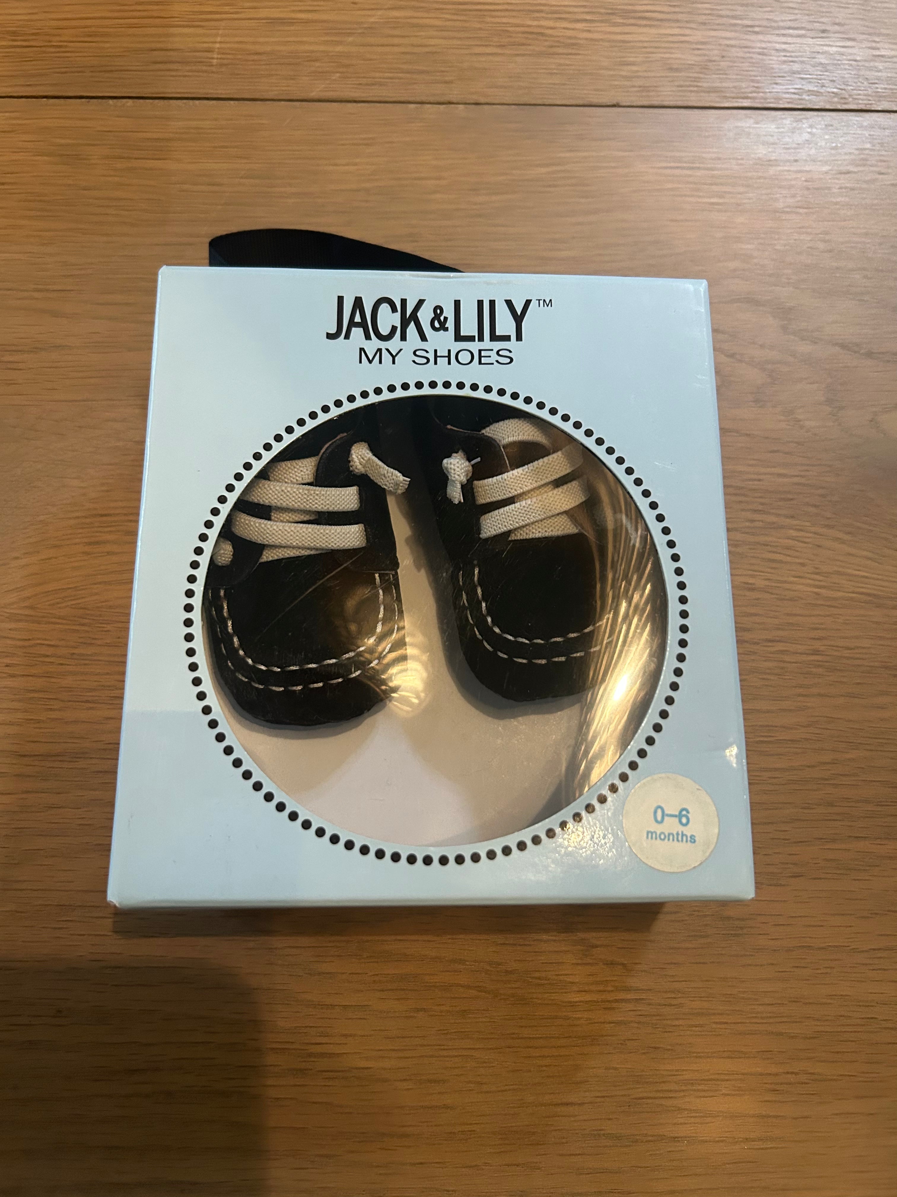 Jack & Lily My Shoes- Size 0-6 Months