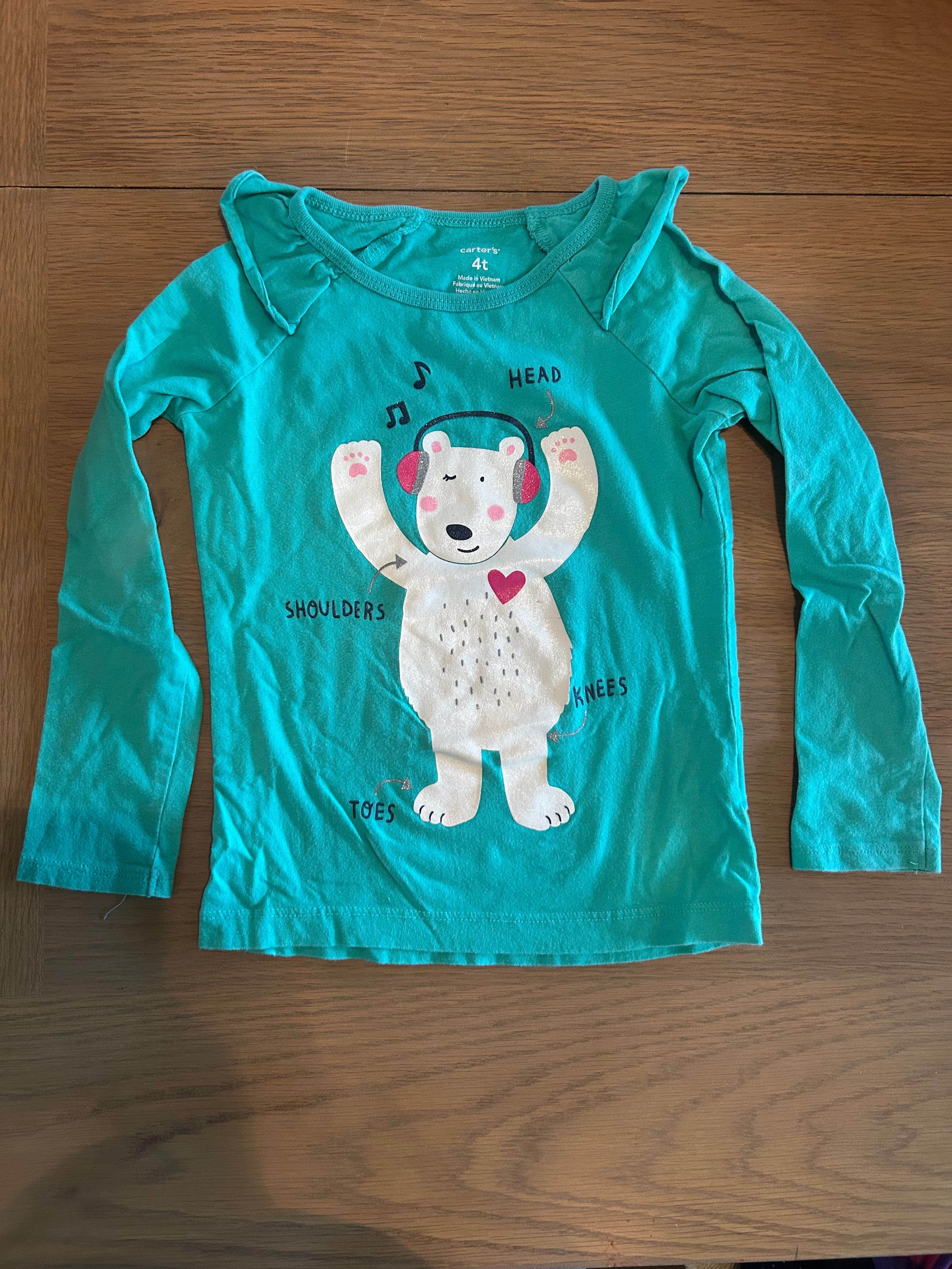 Carter's Long Sleeve Shirt- Size 4T