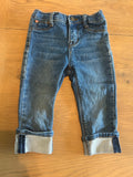 Hudson Cuffed Jeans- Size 4T