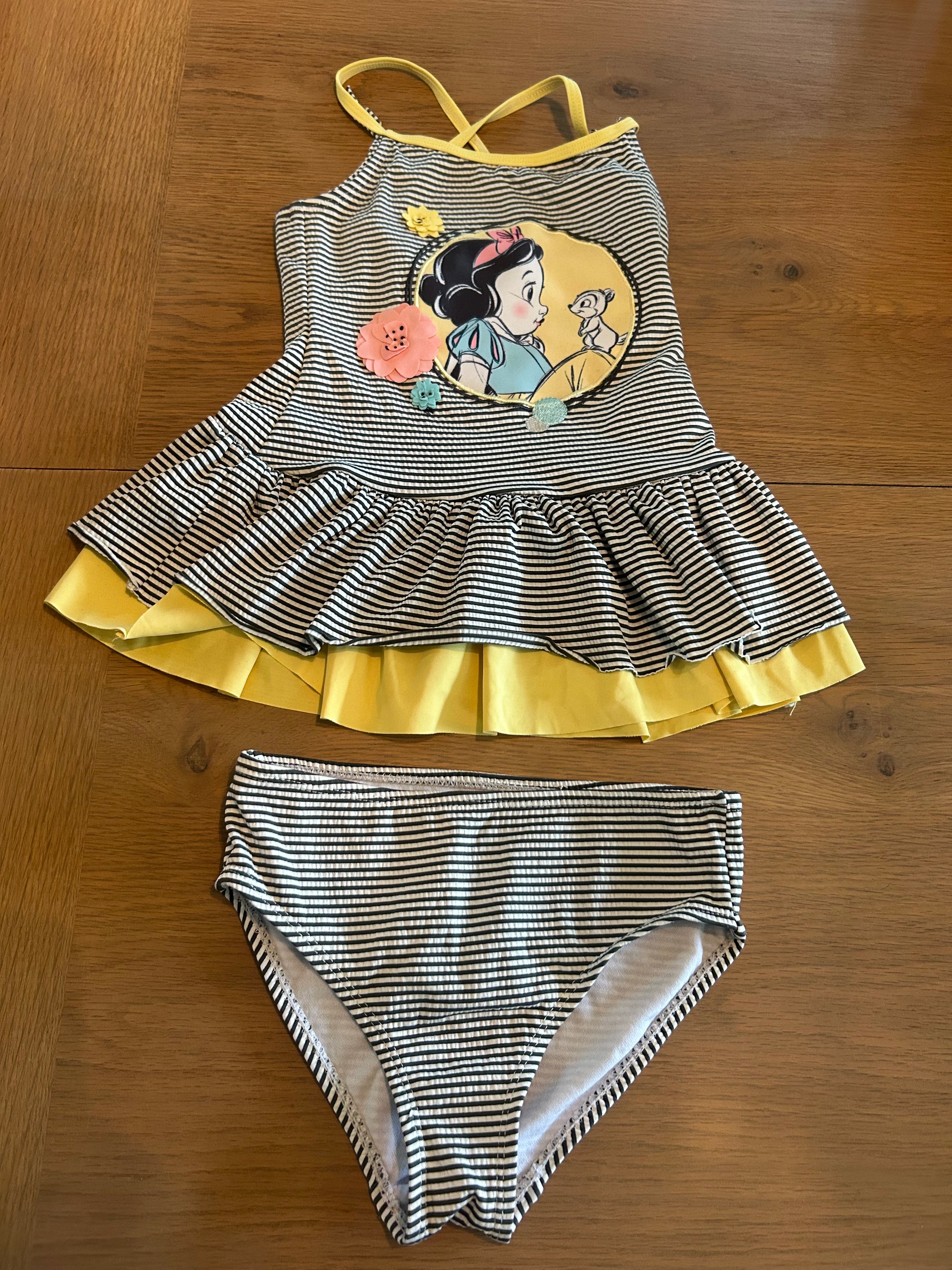 Disney Snow White Two-Piece Swim Suit- Size 4/5 (up to 116cm)