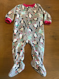Carters Fleece Sleeper- size 6 Months