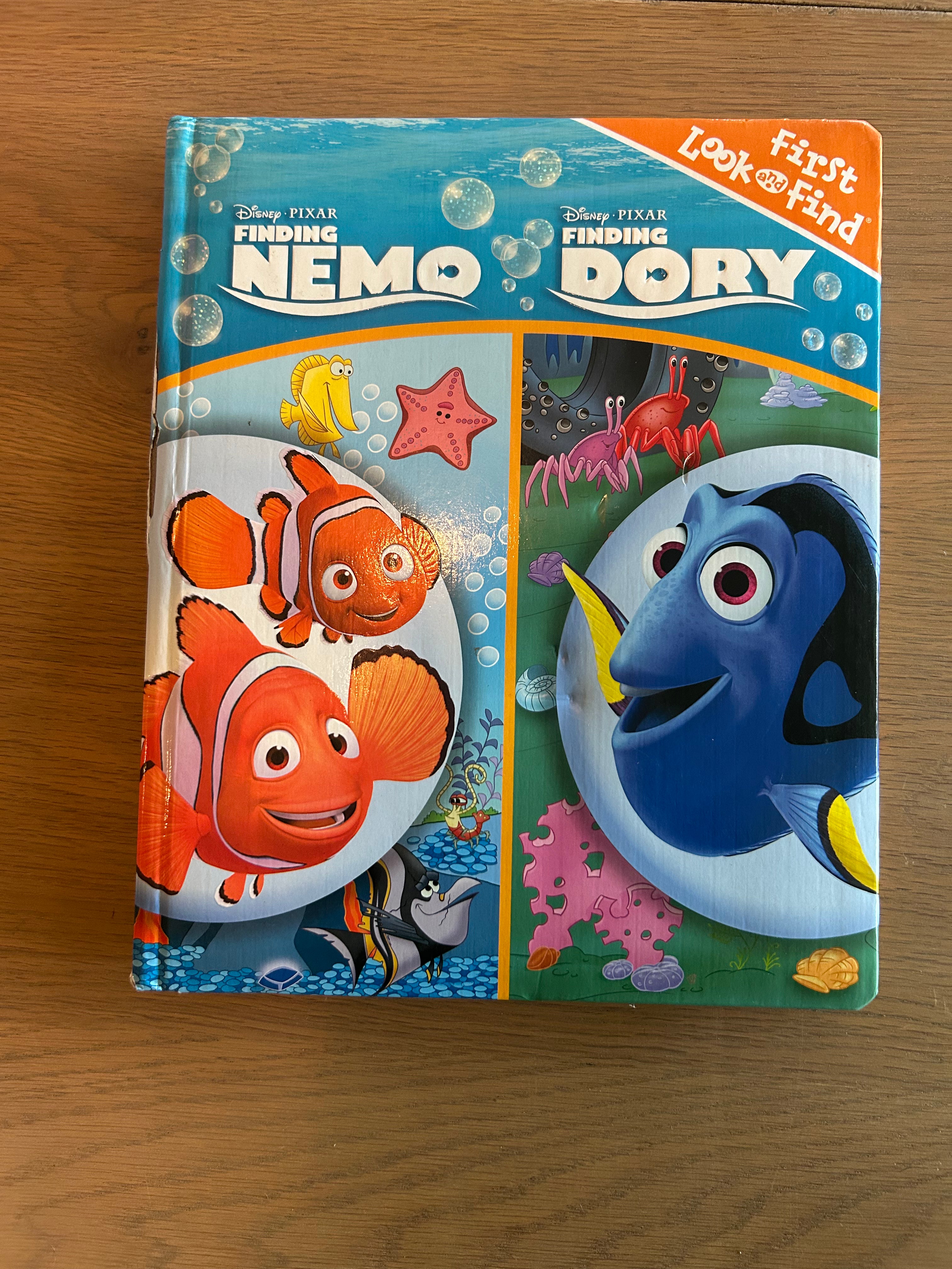 Finding Nemo/Finding Dory First Look and Find Board Book