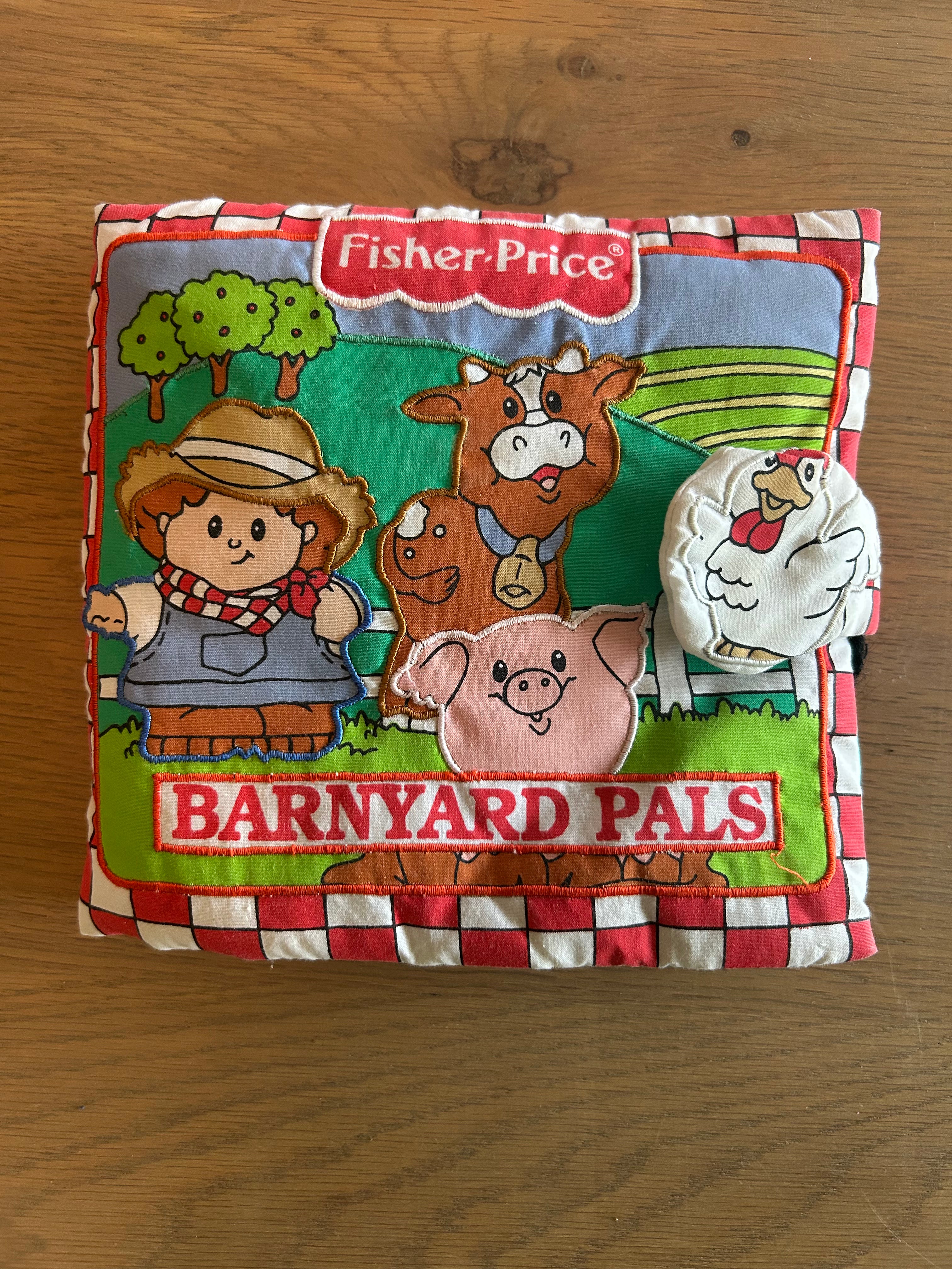 Fisher-Price Barnyard Pals Fabric Book