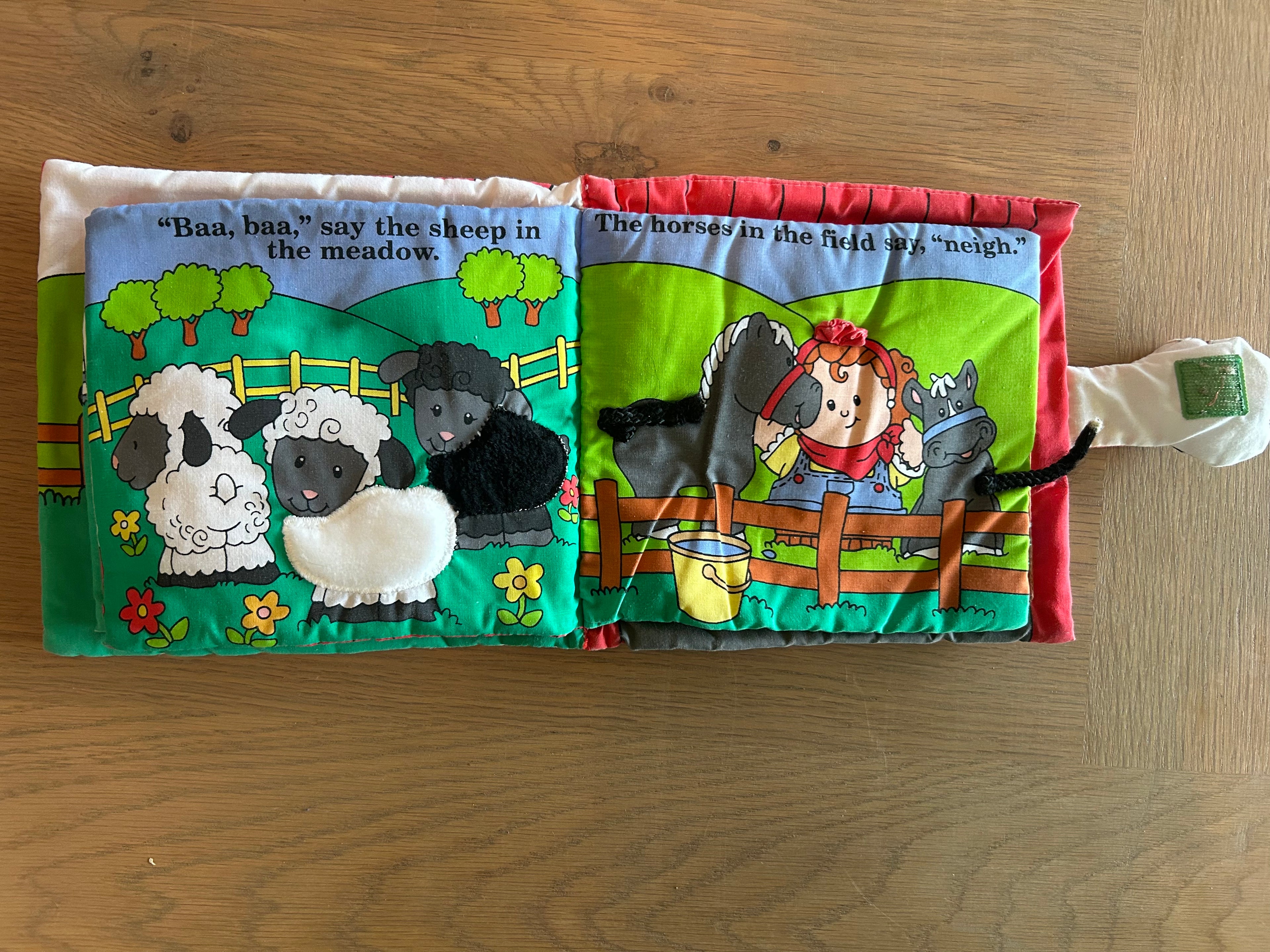 Fisher-Price Barnyard Pals Fabric Book