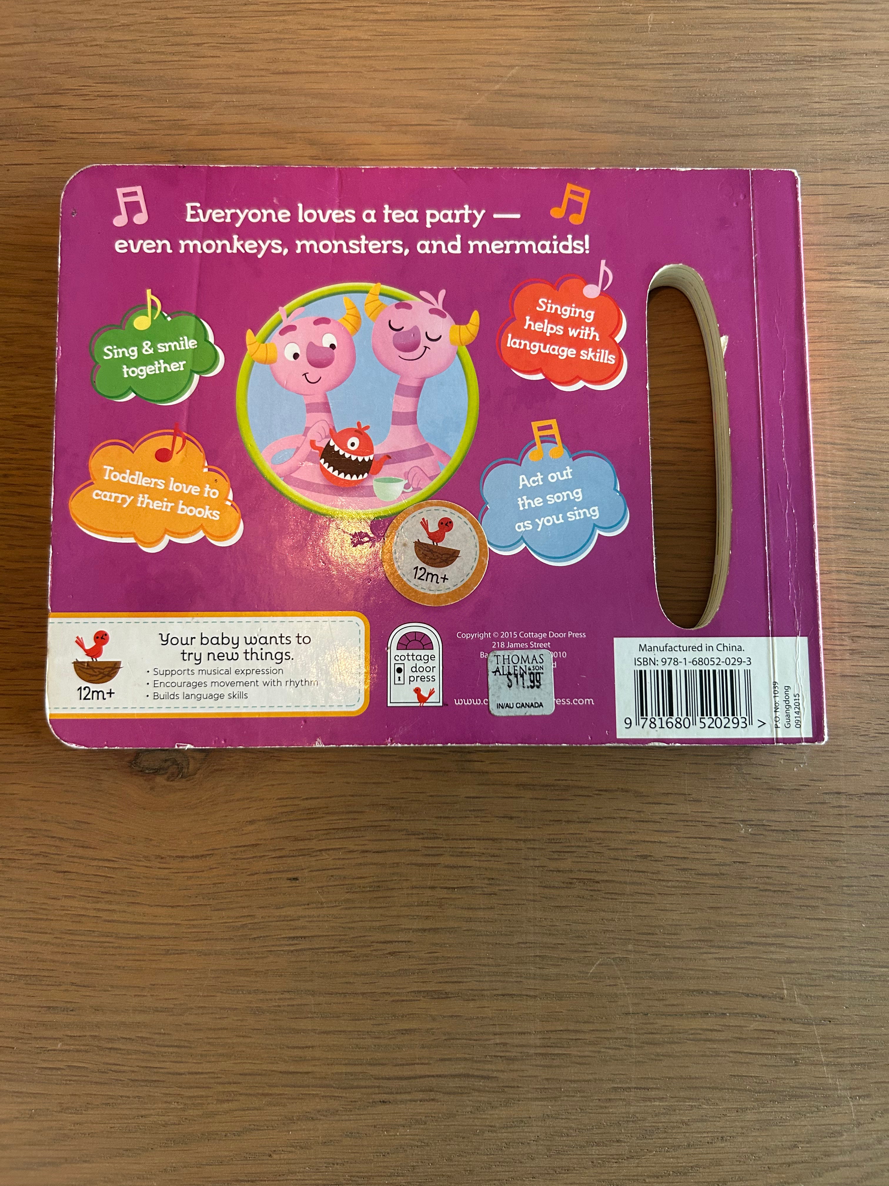 I'm a Little Teapot Sing and Smile Stories Board Book Illustrated by Gabriele Antonini