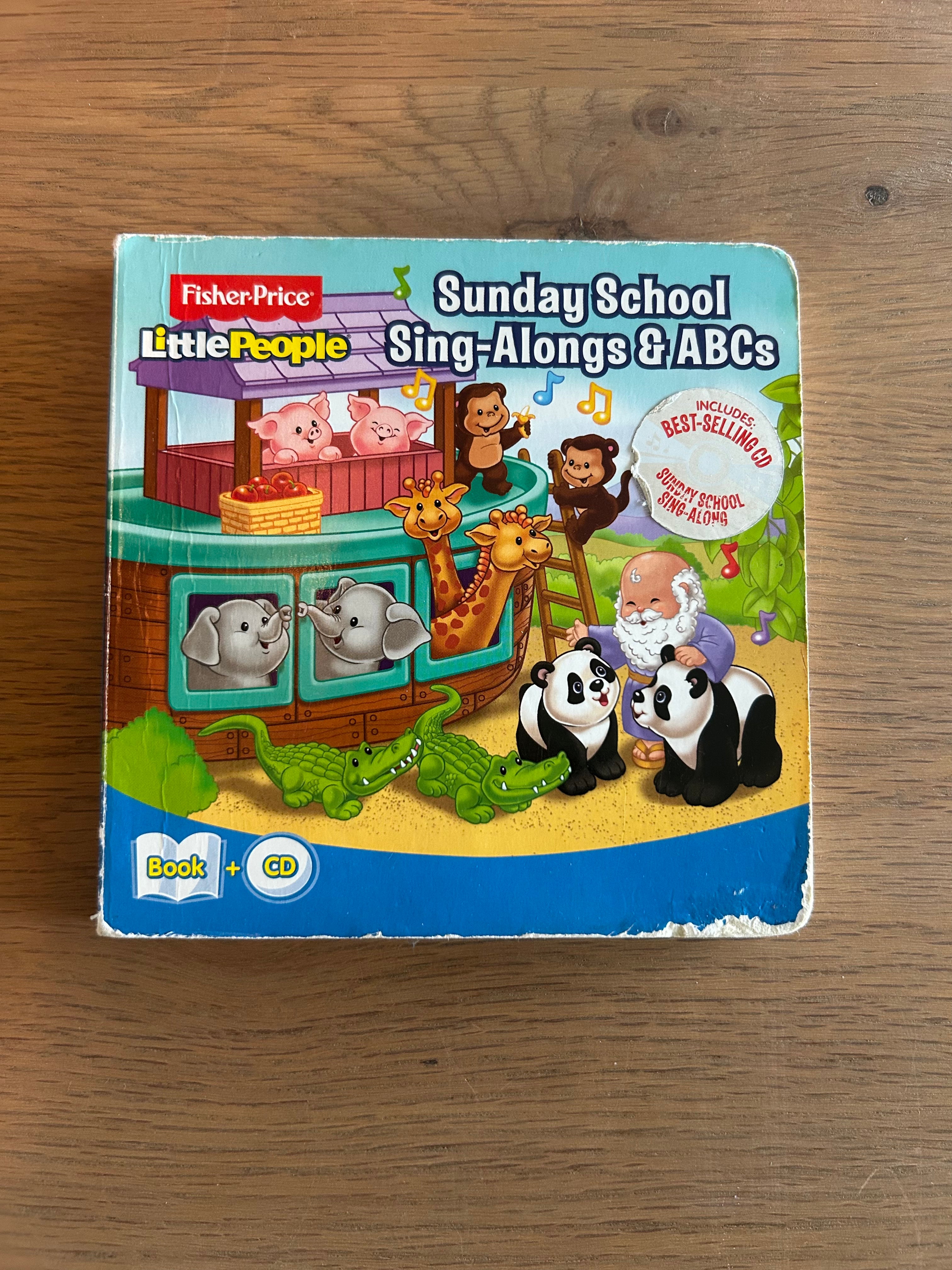 Fisher-Price Sunday School Sing-Alongs & ABC's Board Book