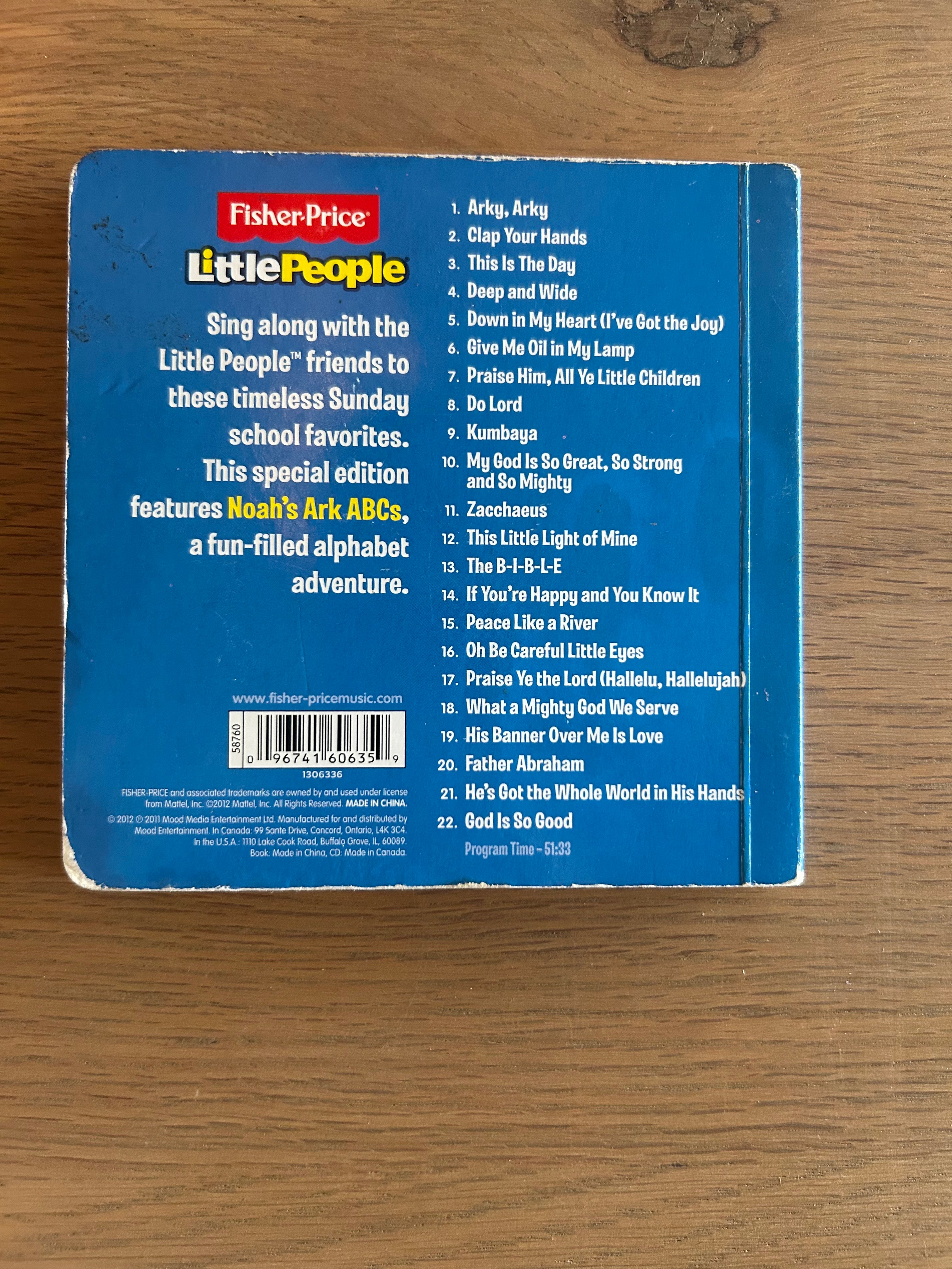 Fisher-Price Sunday School Sing-Alongs & ABC's Board Book