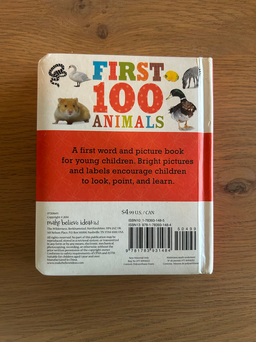 First 100 Animals