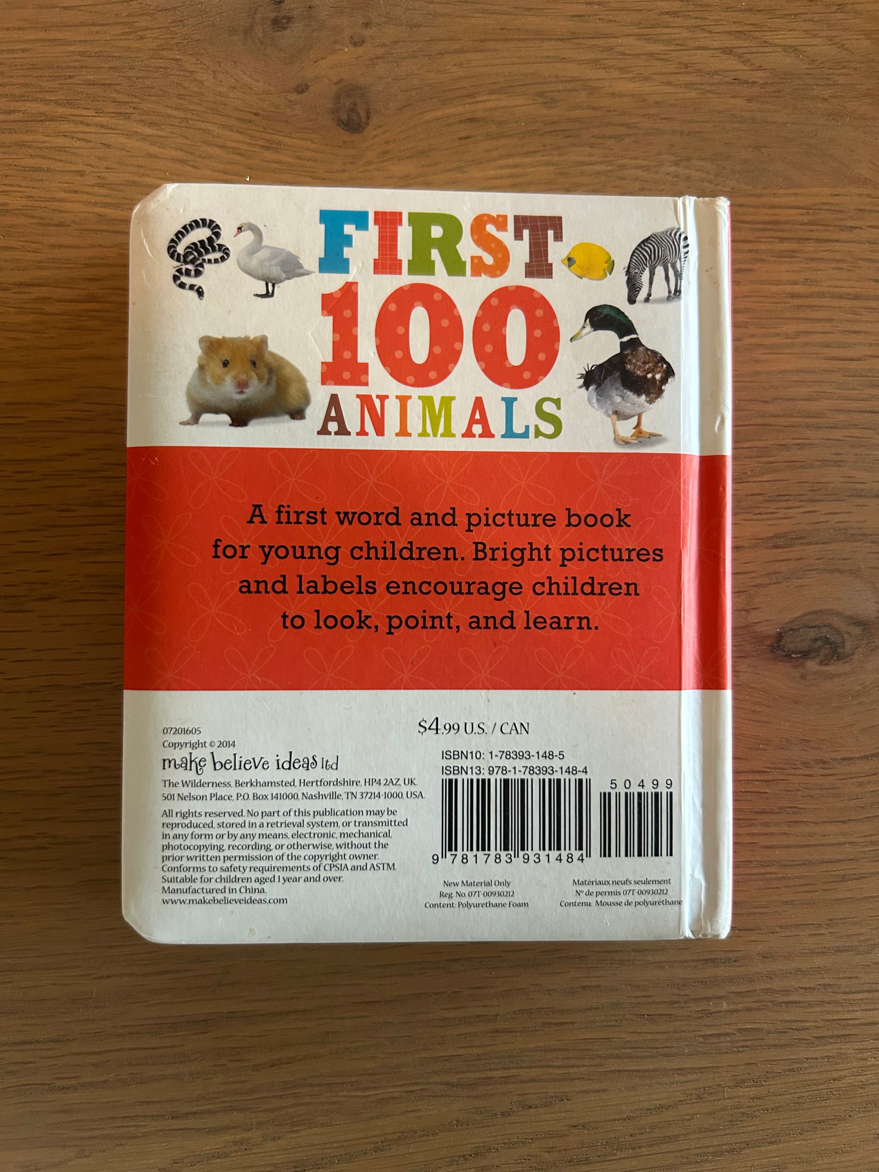First 100 Animals