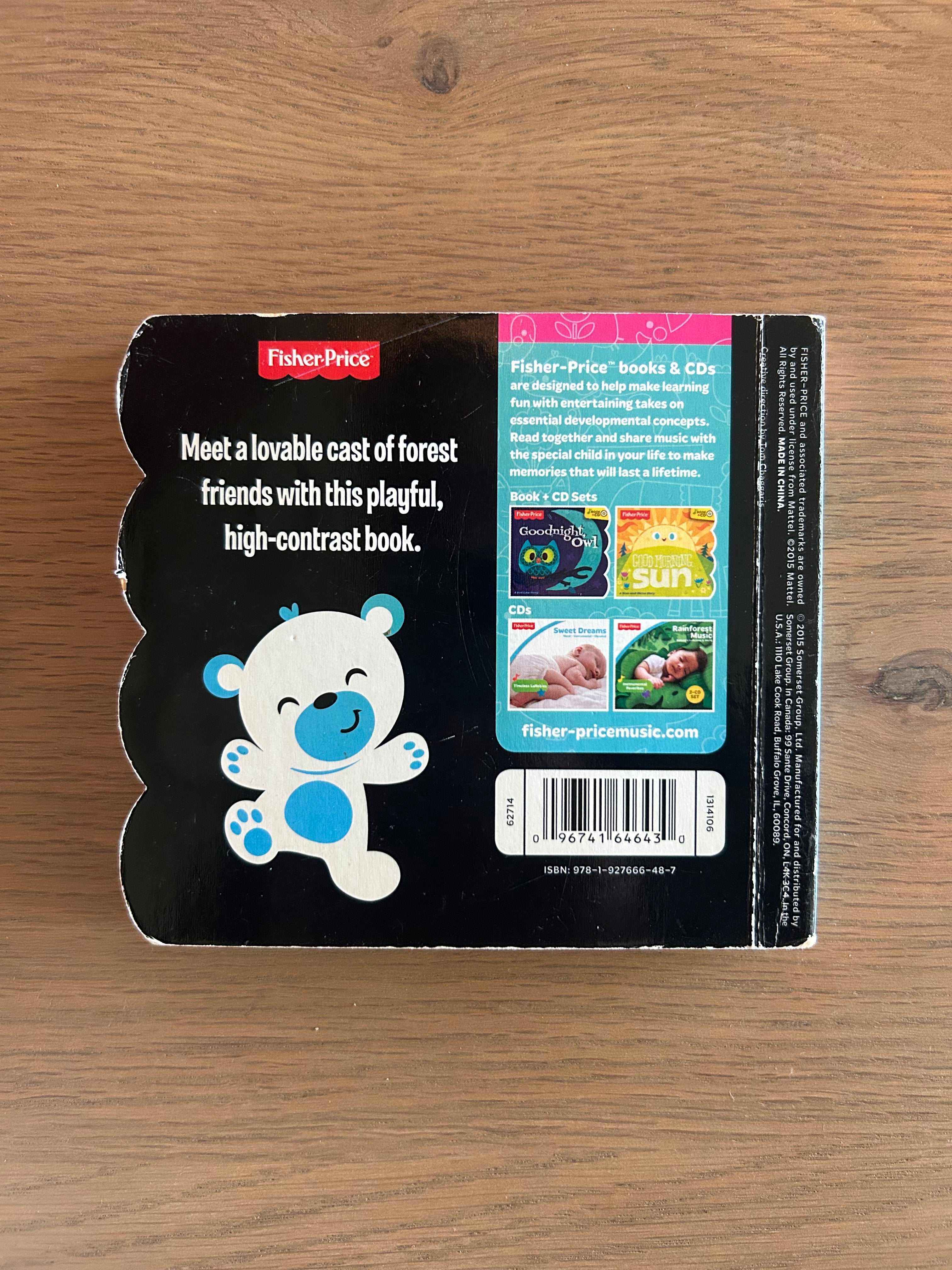 Fisher-Price Forest Friends- High Contrast Board Book