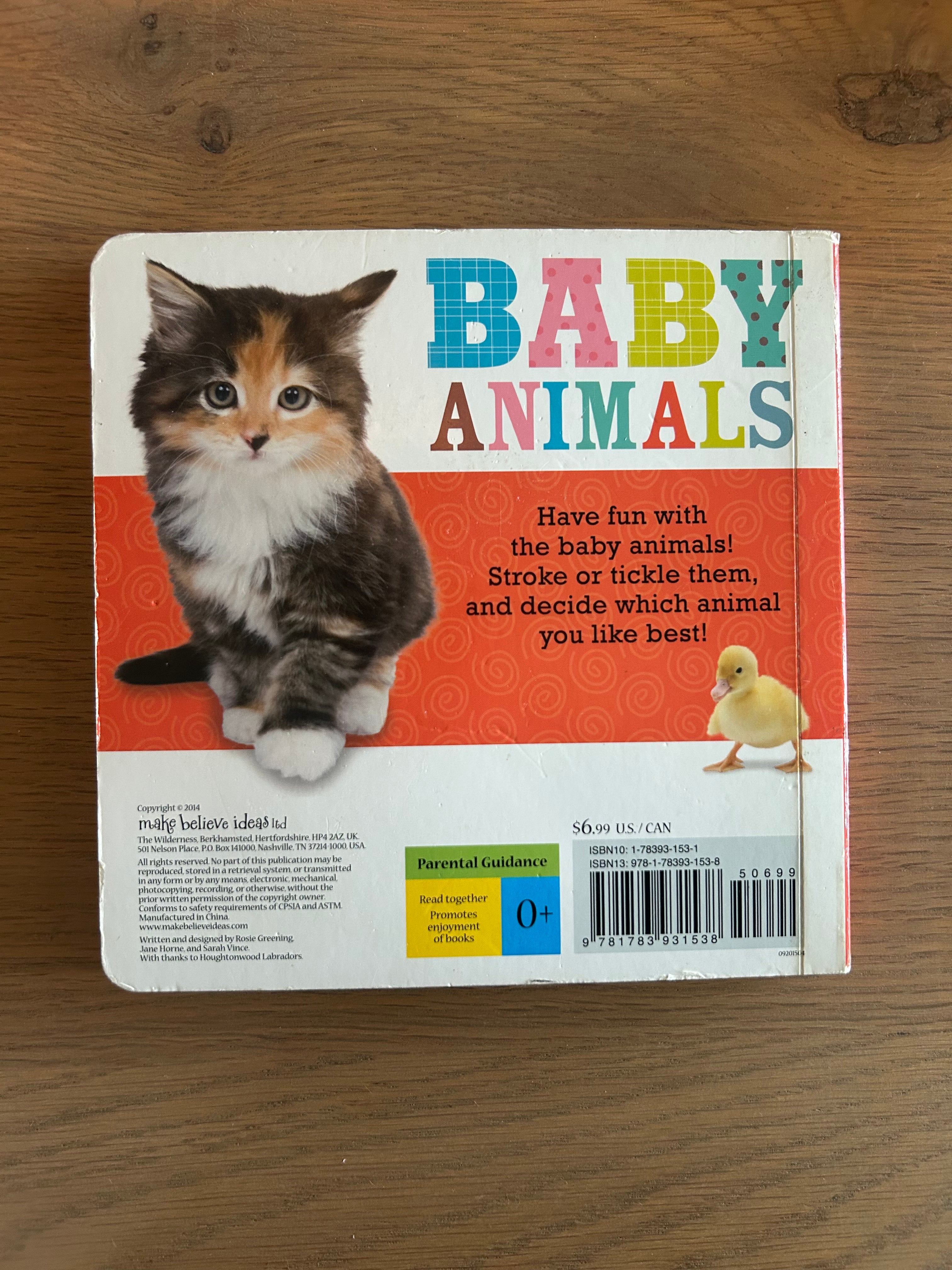 Baby Animals Touch and Feel Board Book