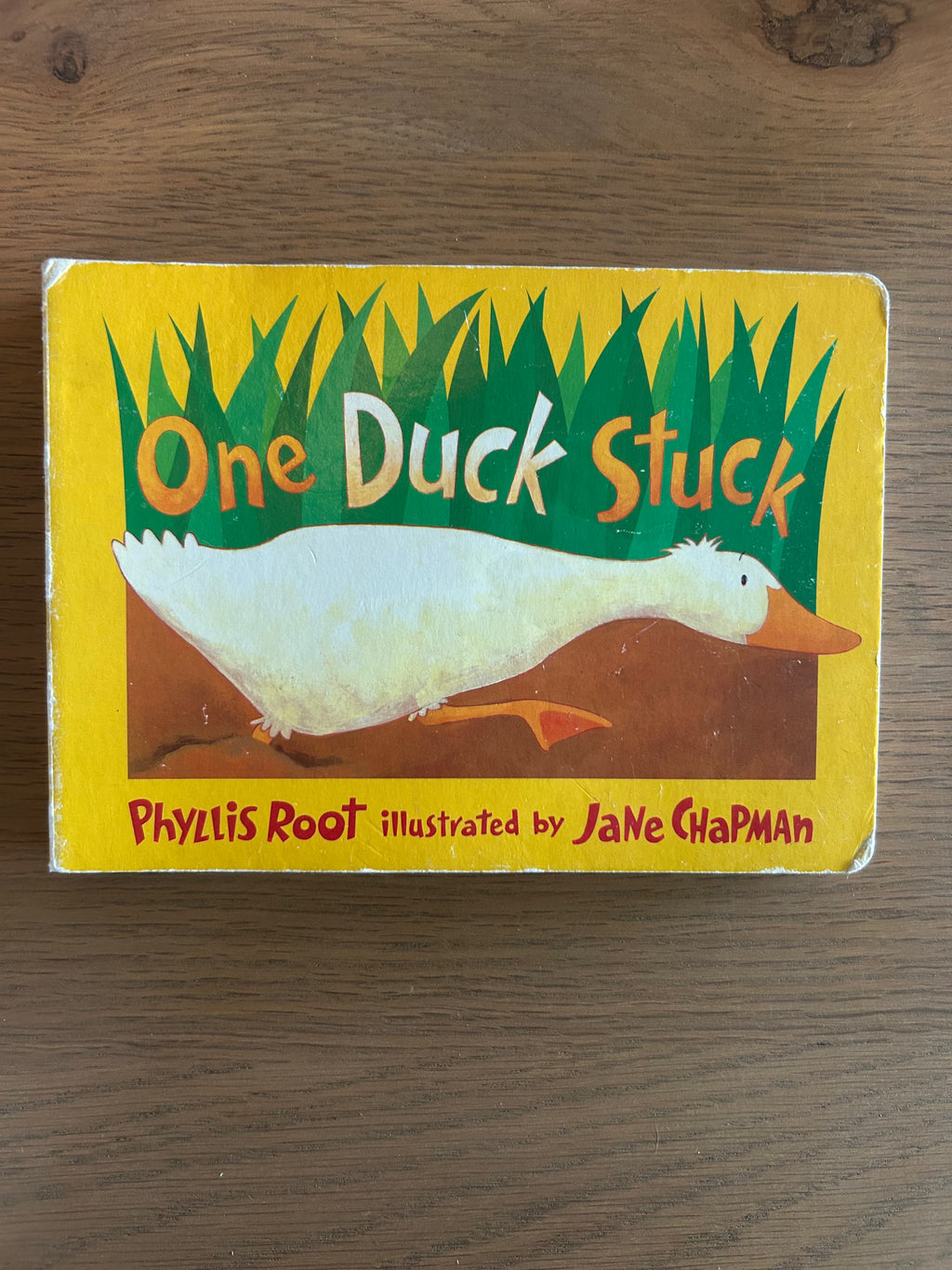 One Duck Stuck Board Book by Phyllis Root Illustrated By Jane Chapman