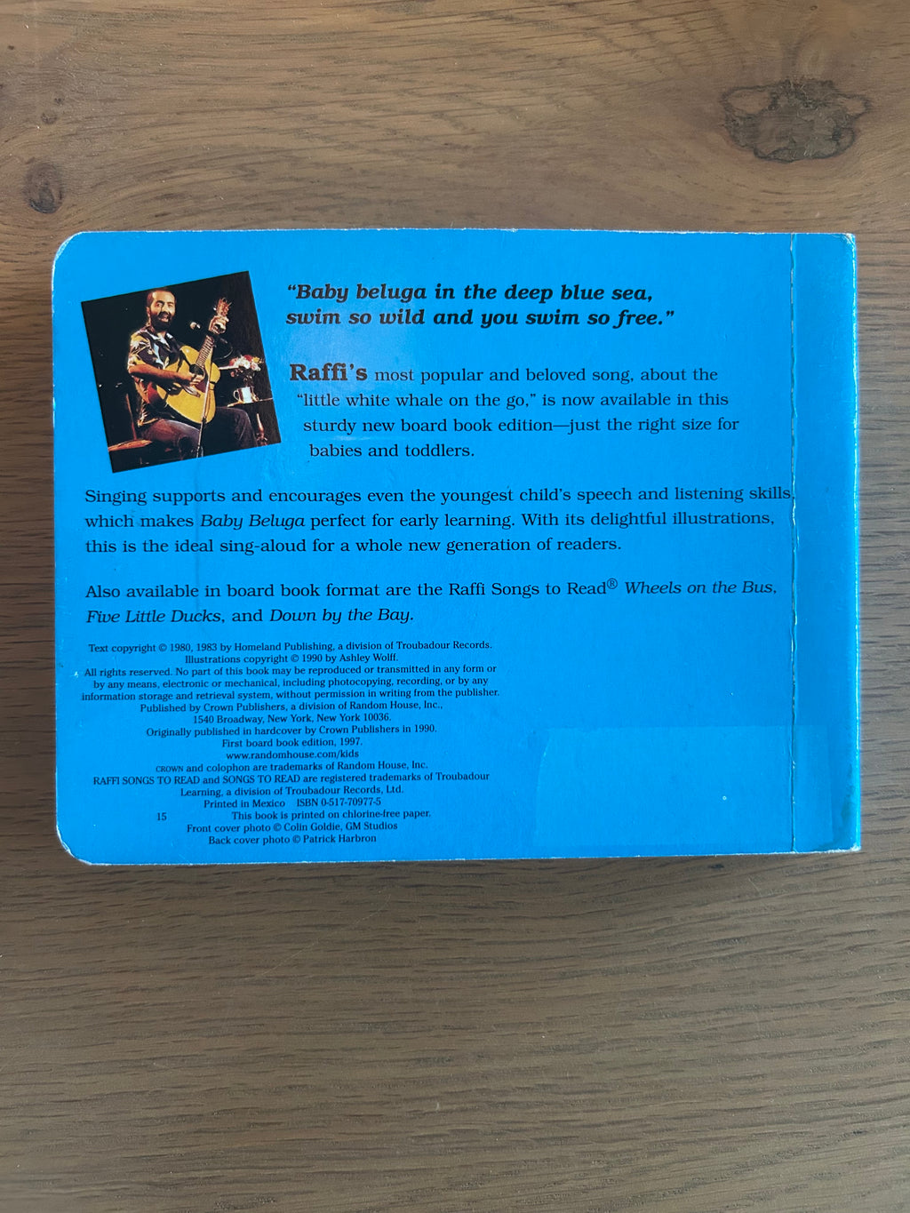 Baby Beluga Board Book  Illustrated By Ashley wolff