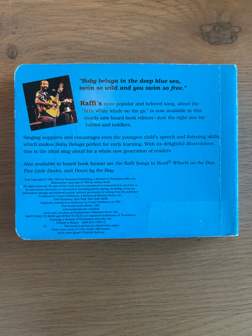 Baby Beluga Board Book  Illustrated By Ashley wolff