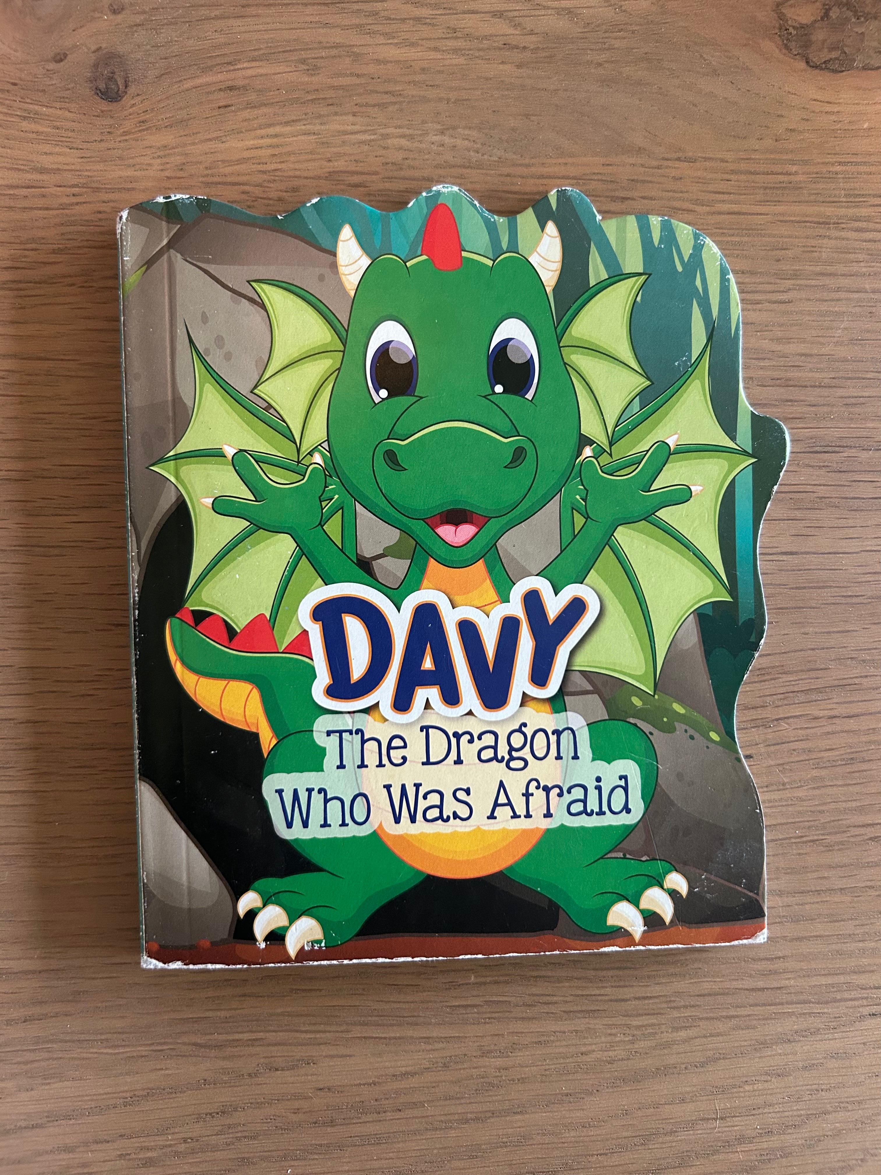 Davy The Dragon Who Was Afraid Board Book