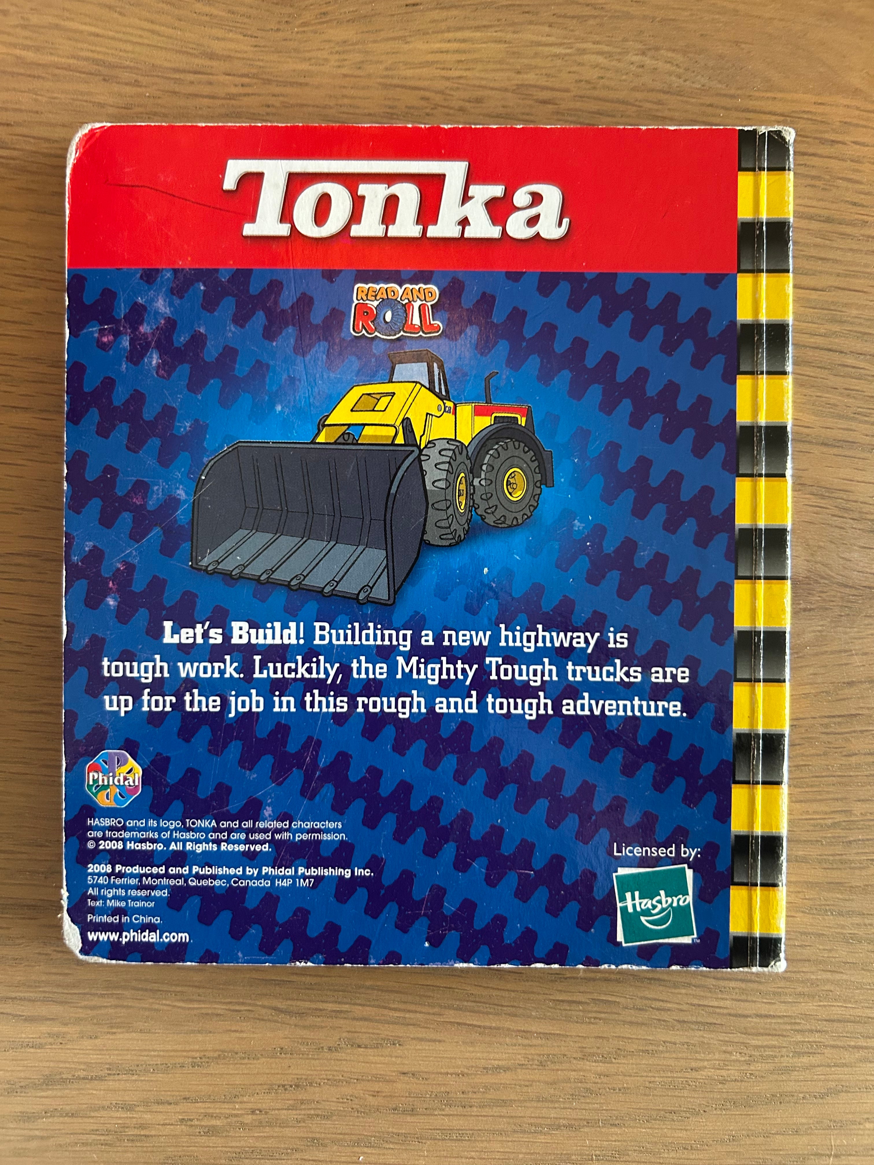 Tonka Let's Build Read And Roll Board Book
