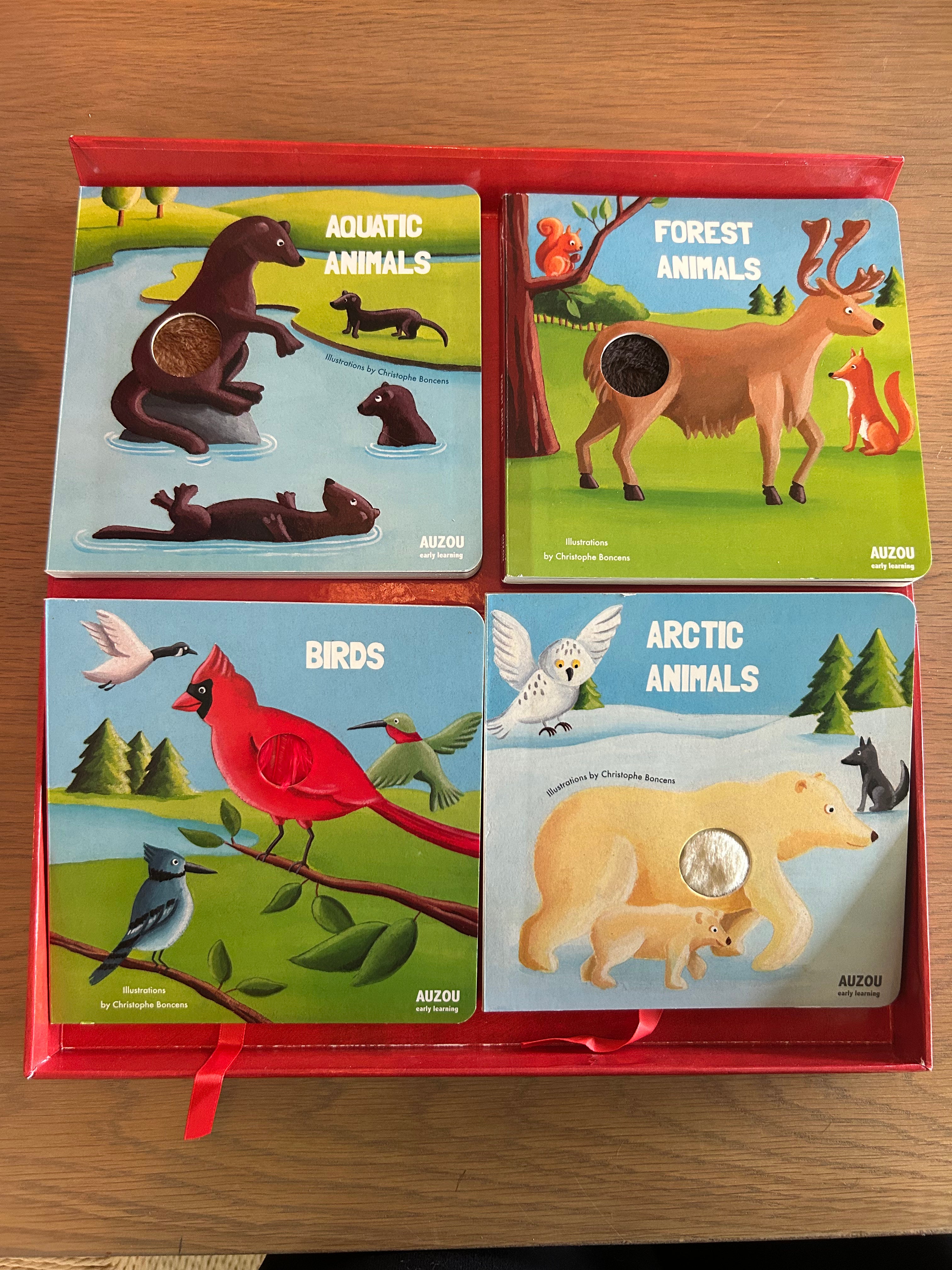 My Little Box of Canadian Animal Books Set of 4 Board Books