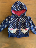 Carter's Hoodie With Zipper- Size 6 Months