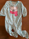 Carter's Fleece Sleeper- Size 9 Months