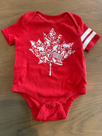 Joe Fresh Short Sleeve Body Suit- Size 0-3 Months