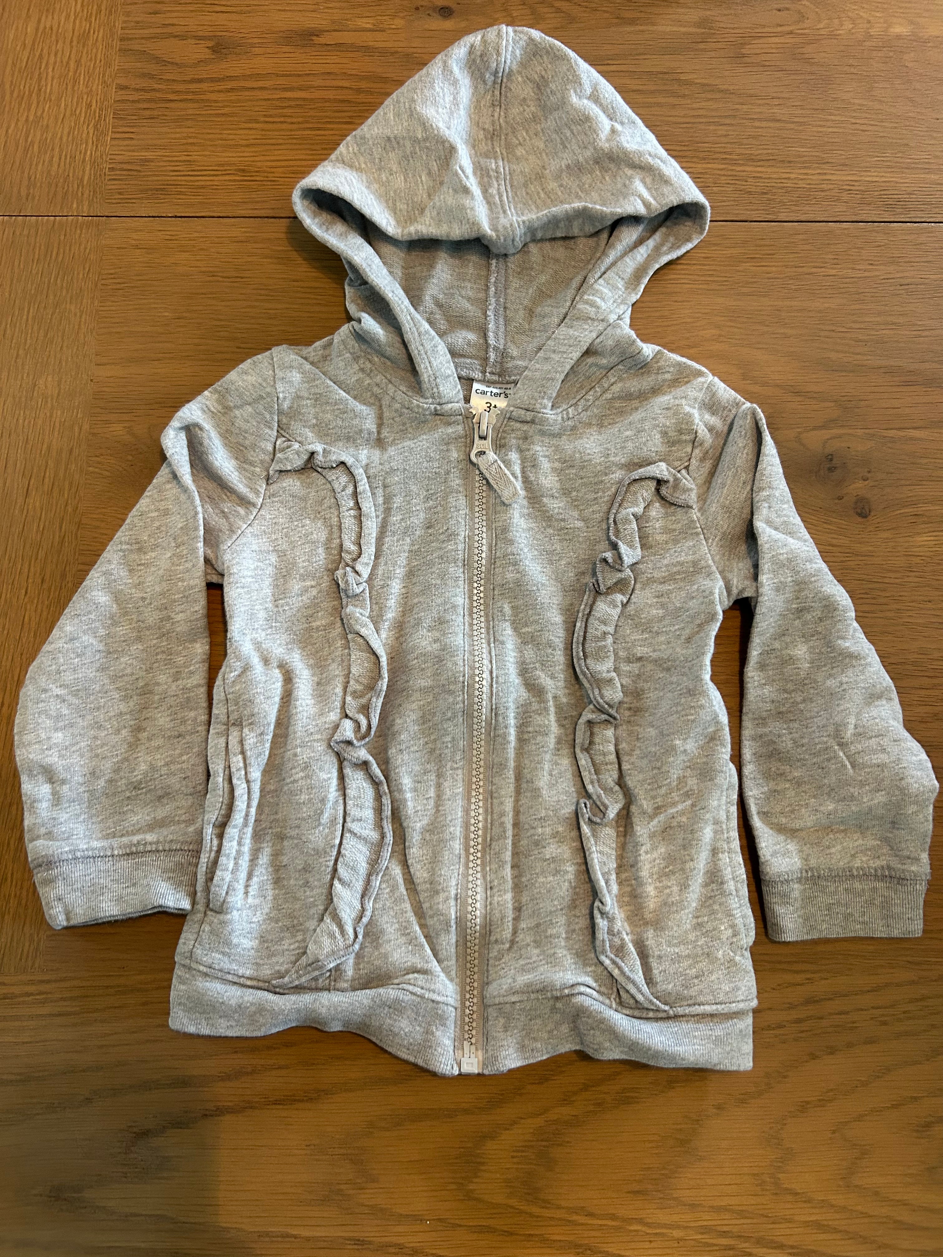 Carter's Hoodie with Sipper- Size 3T
