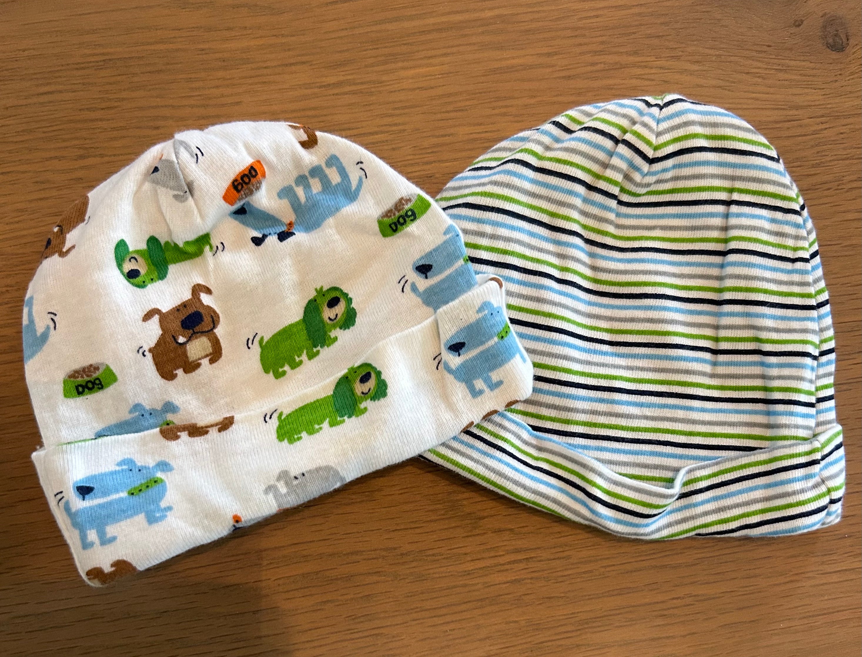 Gerber Hats- Size 0-6 Months