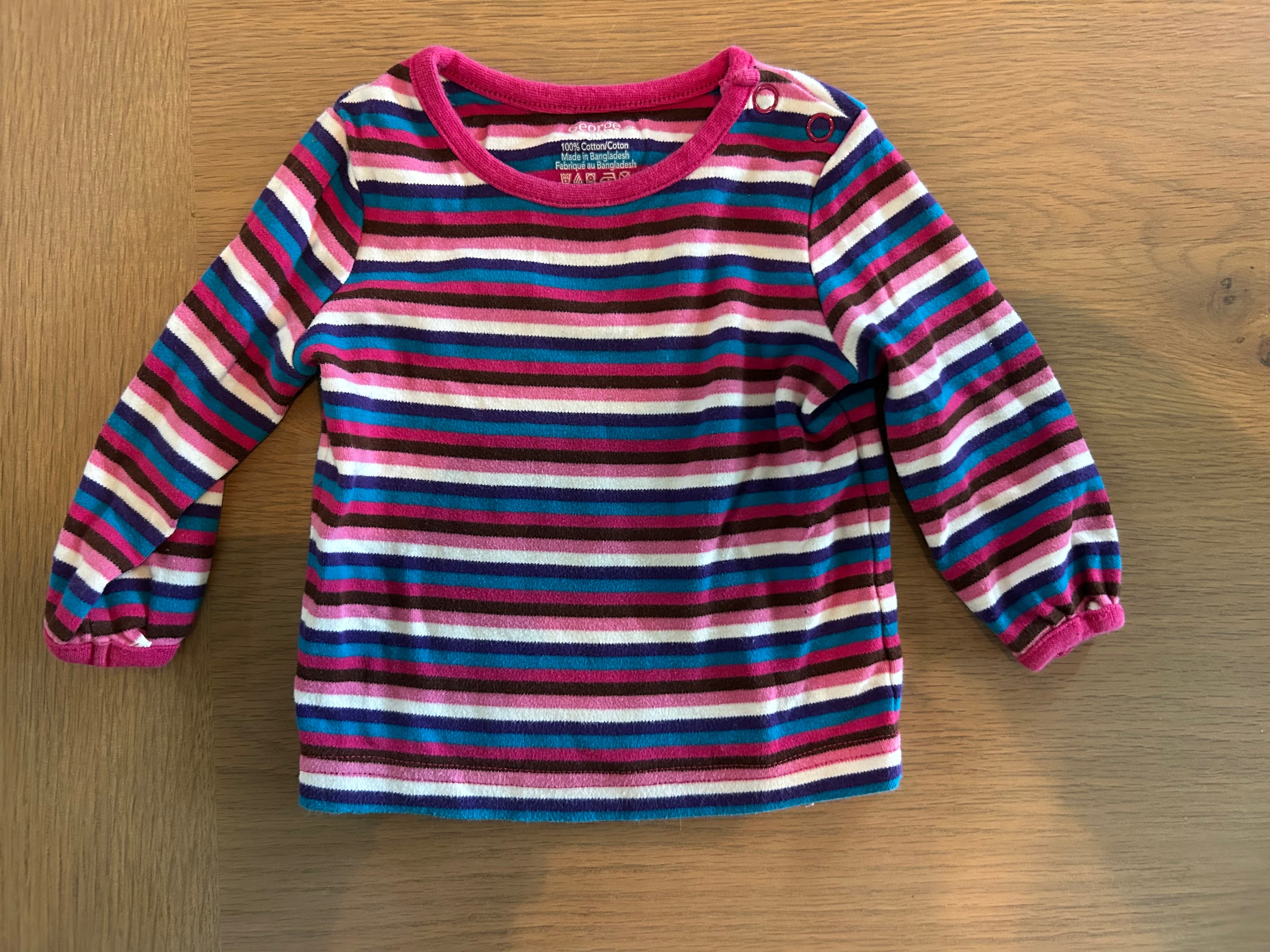 George long Sleeve Shirt- Size 6 Months