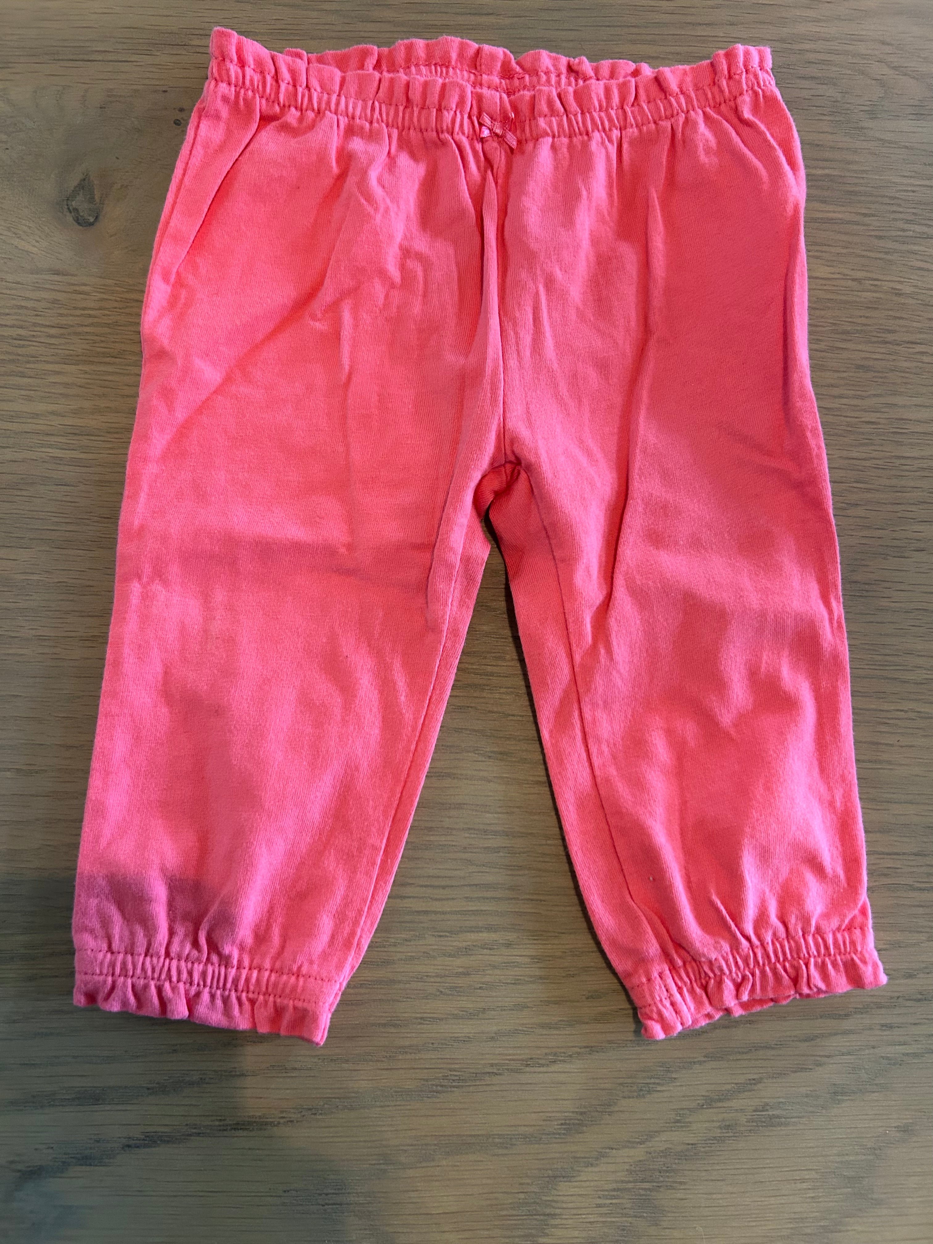 Carter's Pink Cuffed Pants- Size 3 Months